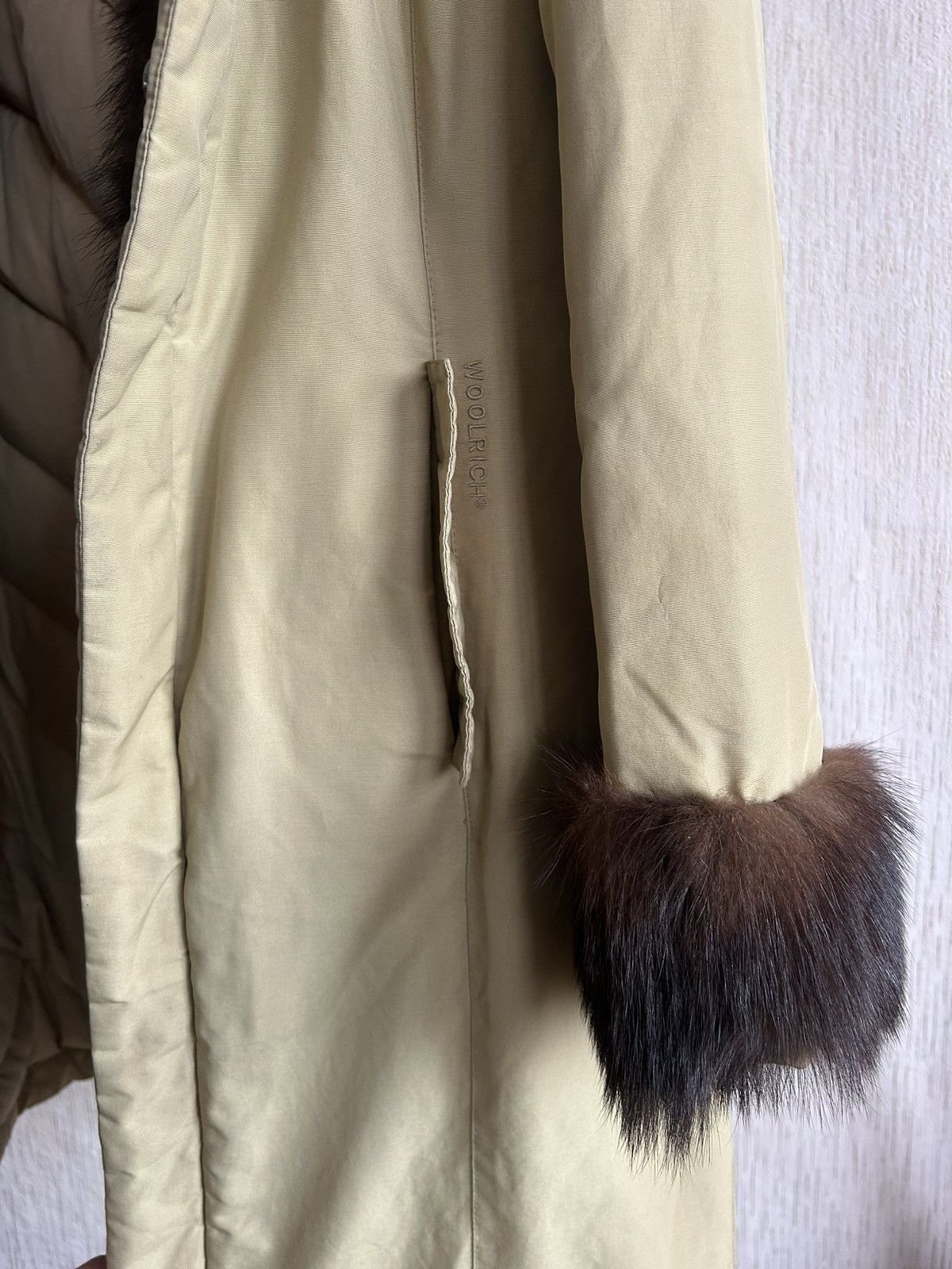 Vintage × Woolrich Woolen Mills Woolrich Boulder Rabbit Fur Parka Size XS / US 0-2 / IT 36-38 - 10 Thumbnail