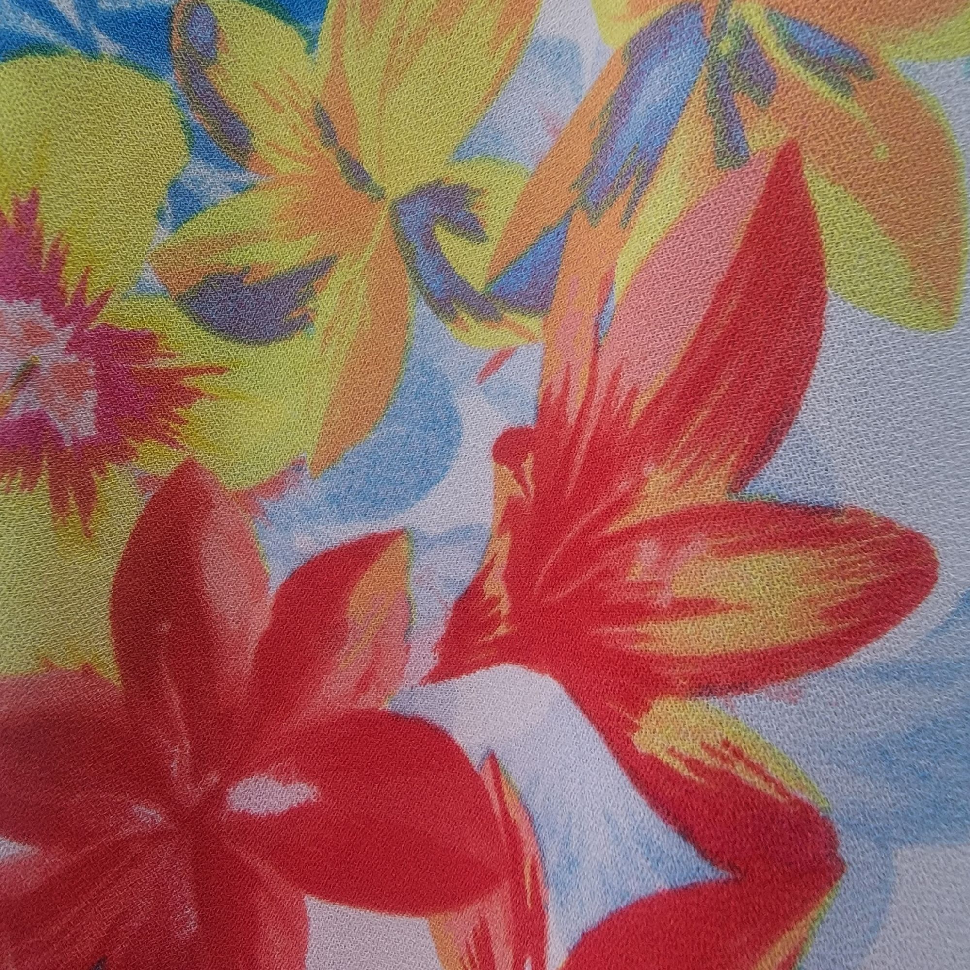 Other ✨Candies Sz XS Women's Blouse Top Floral Tropical Embroidere Size XS / US 0-2 / IT 36-38 - 5 Thumbnail