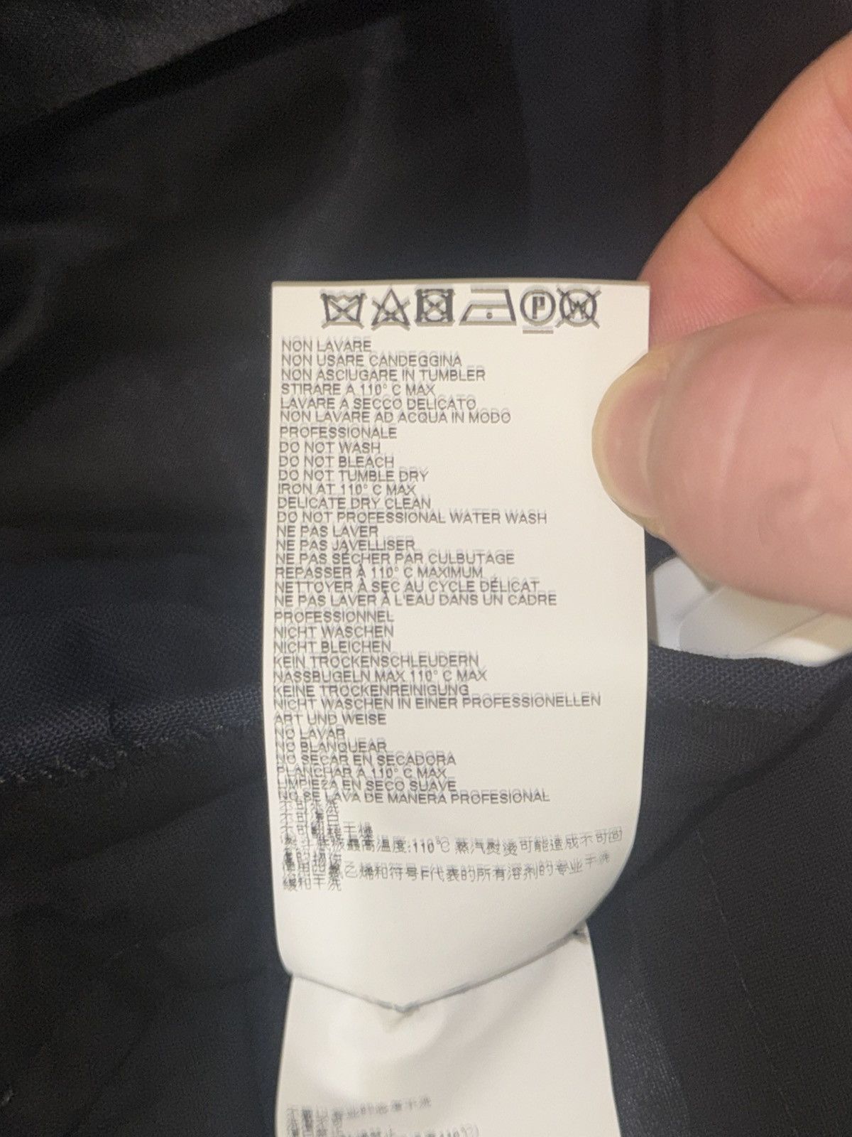 Maison Margiela Maison Margiela blue suit Size 52L - 14 Thumbnail