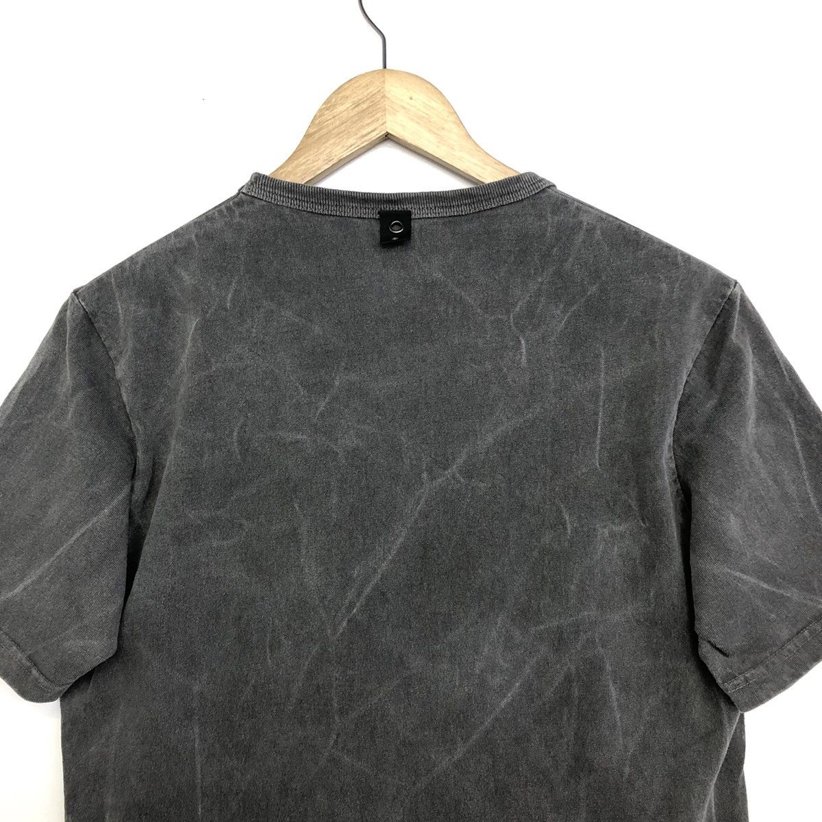 wjk WJK ASH GREY POCKET JAPAN BRAND MINIMALIST TSHIRT Size US S / EU 44-46 / 1 - 6 Thumbnail