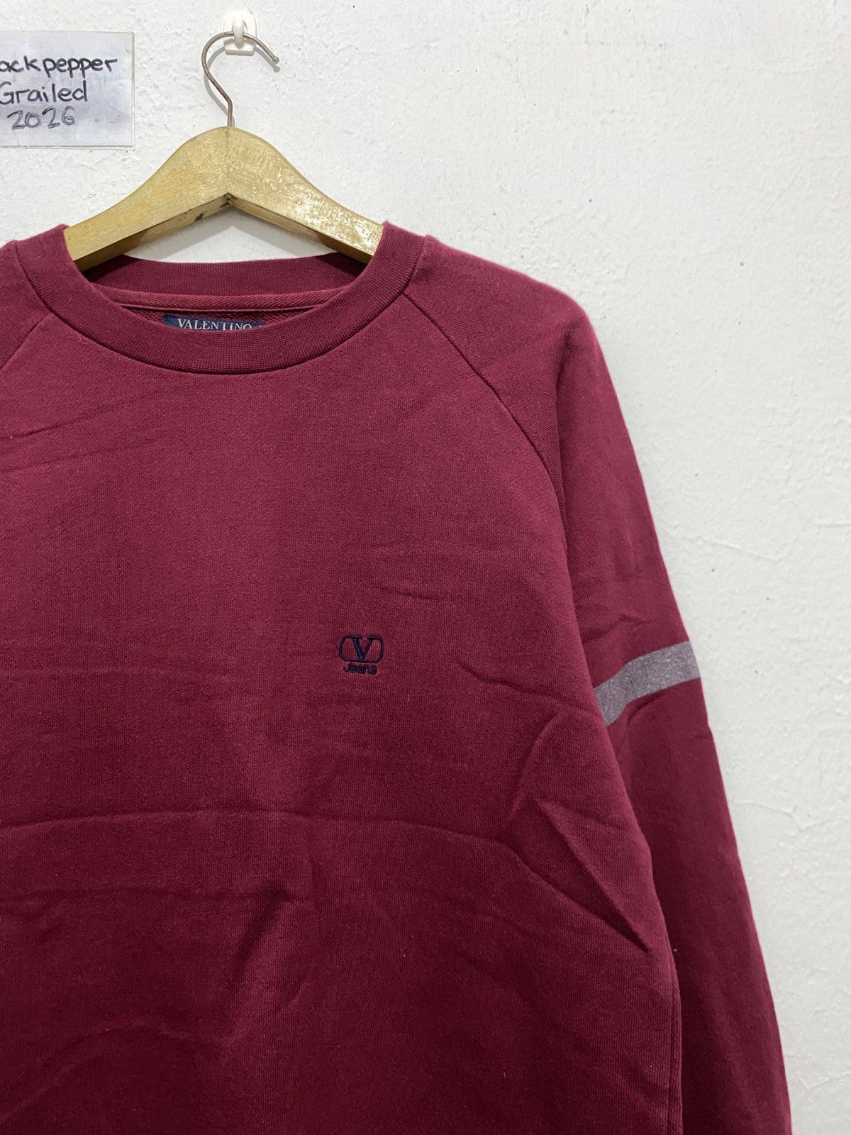 Valentino Valentino Jeans Sweatshirt Size US L / EU 52-54 / 3 - 3 Thumbnail