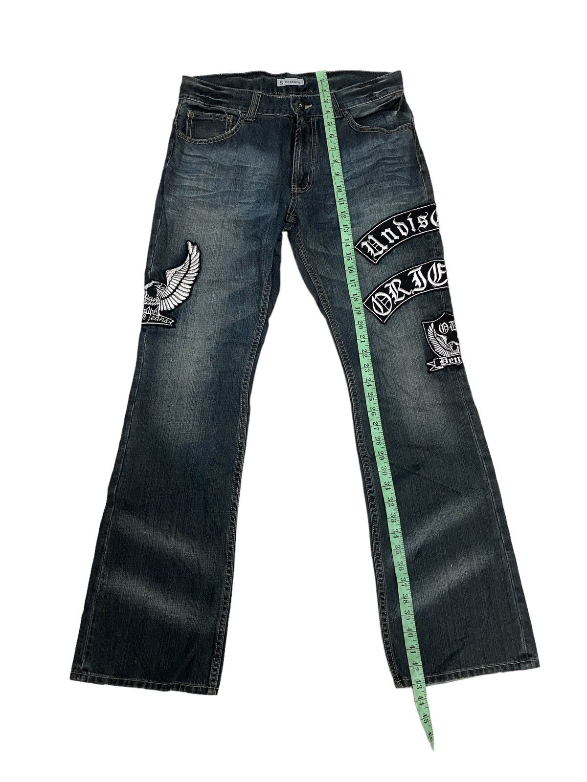 Japanese Brand × Vintage Offer‼️Vintage Sorridere Japanese Distress Denim Jeans Size US 33 - 16 Thumbnail