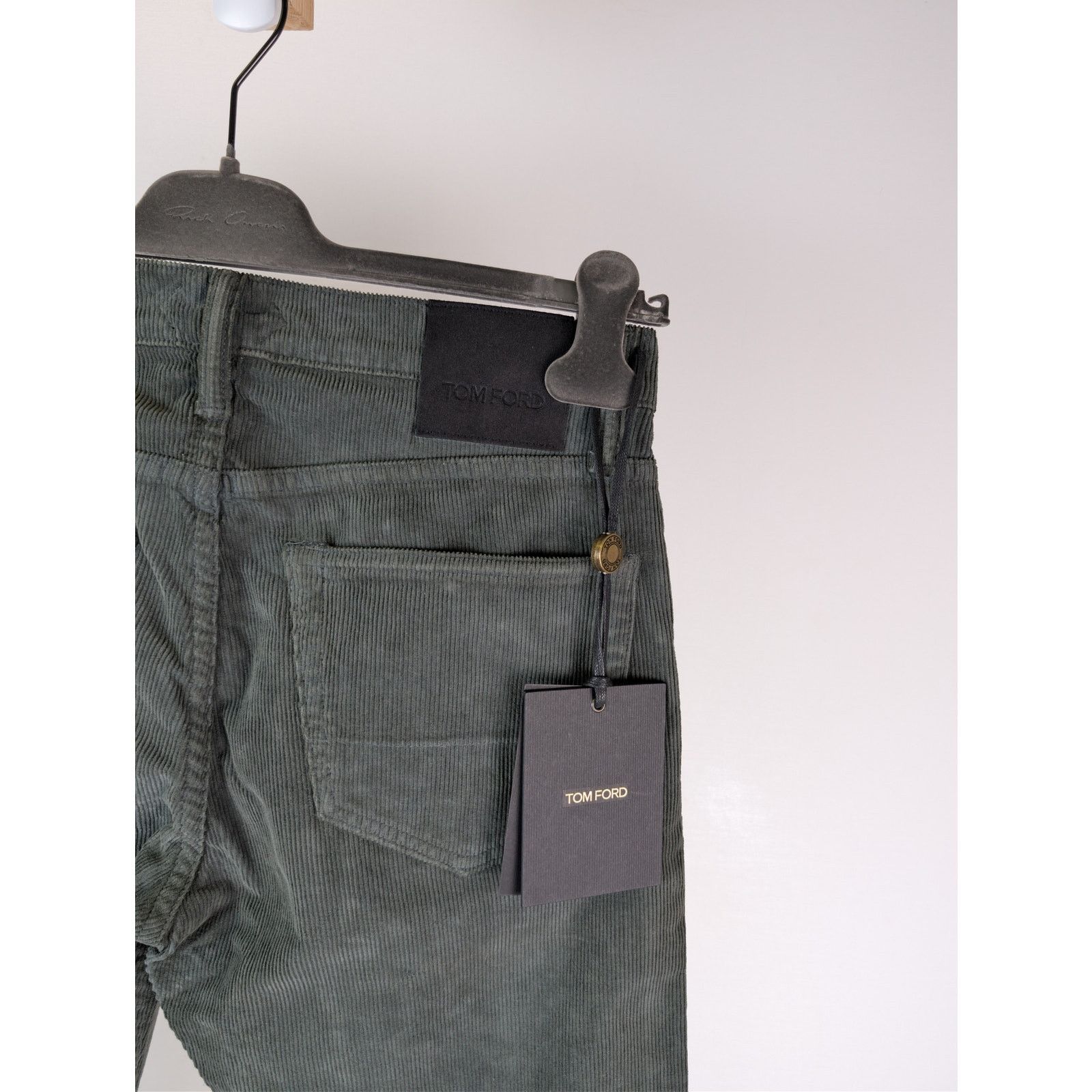Tom Ford o1rshd1 Slim Fit Denim Jeans in Slate Green Size US 30 / EU 46 - 14 Thumbnail
