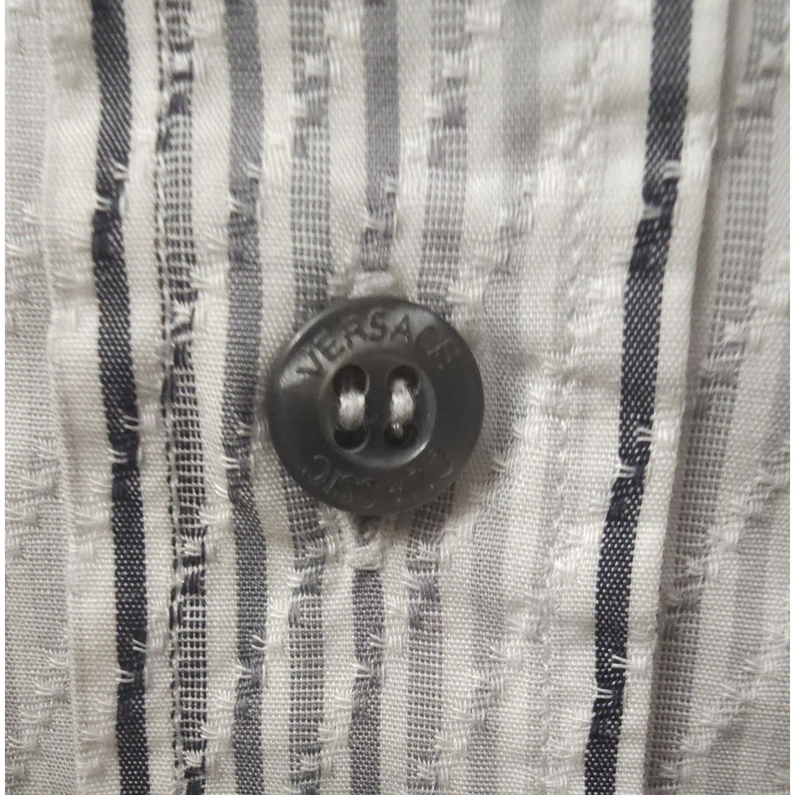 Versace VERSACE CLASSIC Vintage TEXTURED COTTON MADE IN ITALY 2XB Size US XXL / EU 58 / 5 - 5 Thumbnail