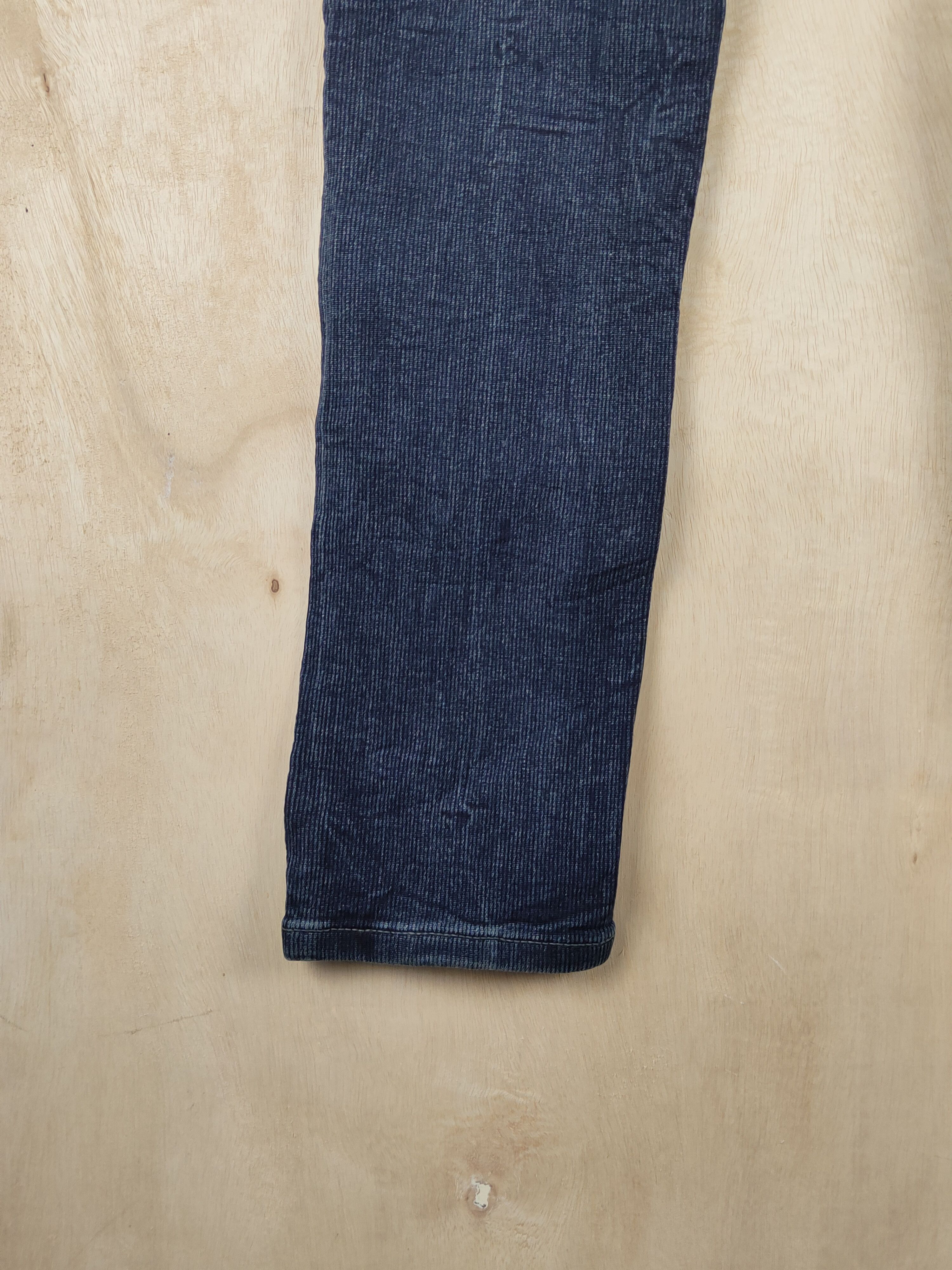 Edwin Edwin-Jerseys Dark Blue Corduroy Skinny Jeans #S2512 Size 29" - 9 Thumbnail