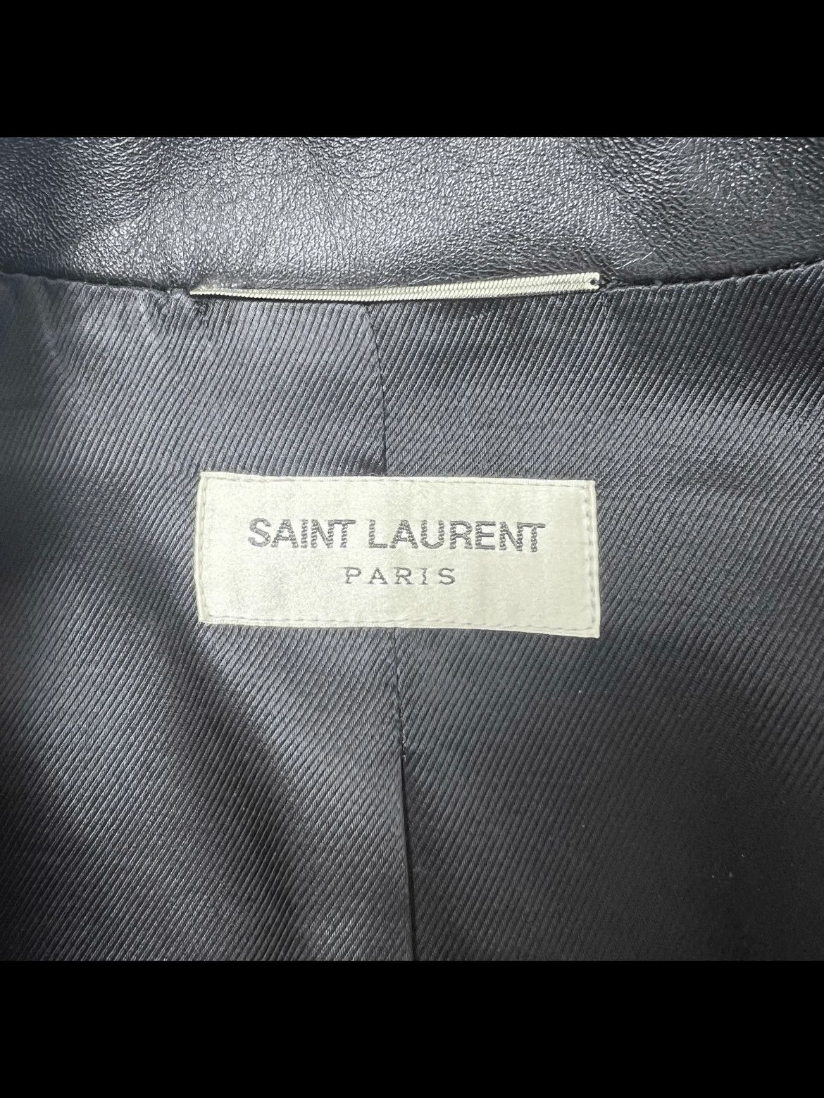 Saint Laurent Paris Sz 48 Saint Laurent Paris 15AW Multi Zipper Leather Jacket Size US M / EU 48-50 / 2 - 4 Thumbnail