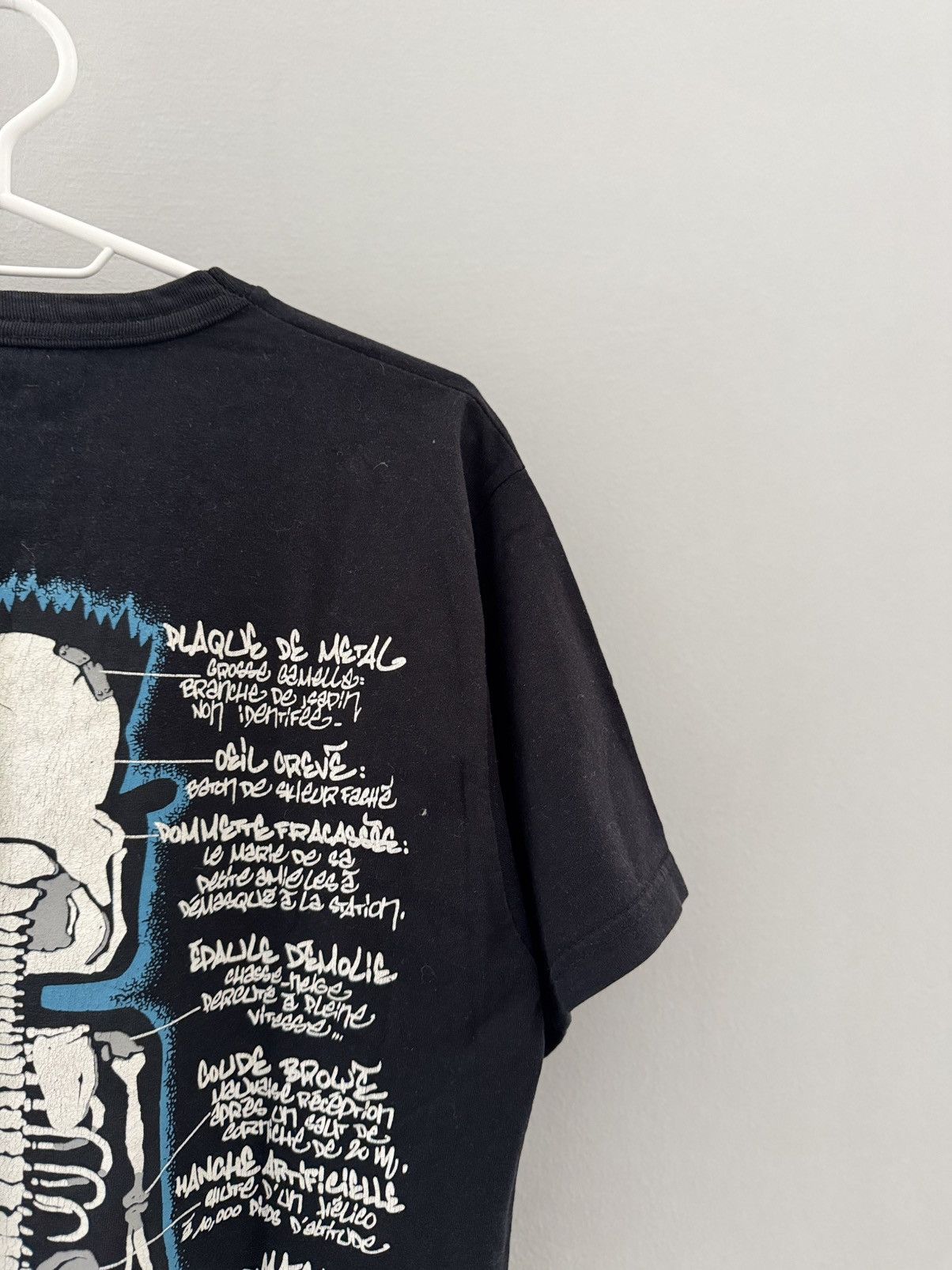 Vintage Vintage Skeleton Tee Guy Surf Skateboard Humor Y2K T shirt Size US S / EU 44-46 / 1 - 11 Thumbnail