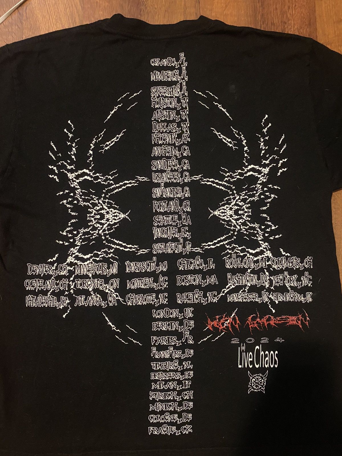 Ken Carson Ken Carson agc tour "obscene image" tshirt Size US L / EU 52-54 / 3 - 4 Thumbnail