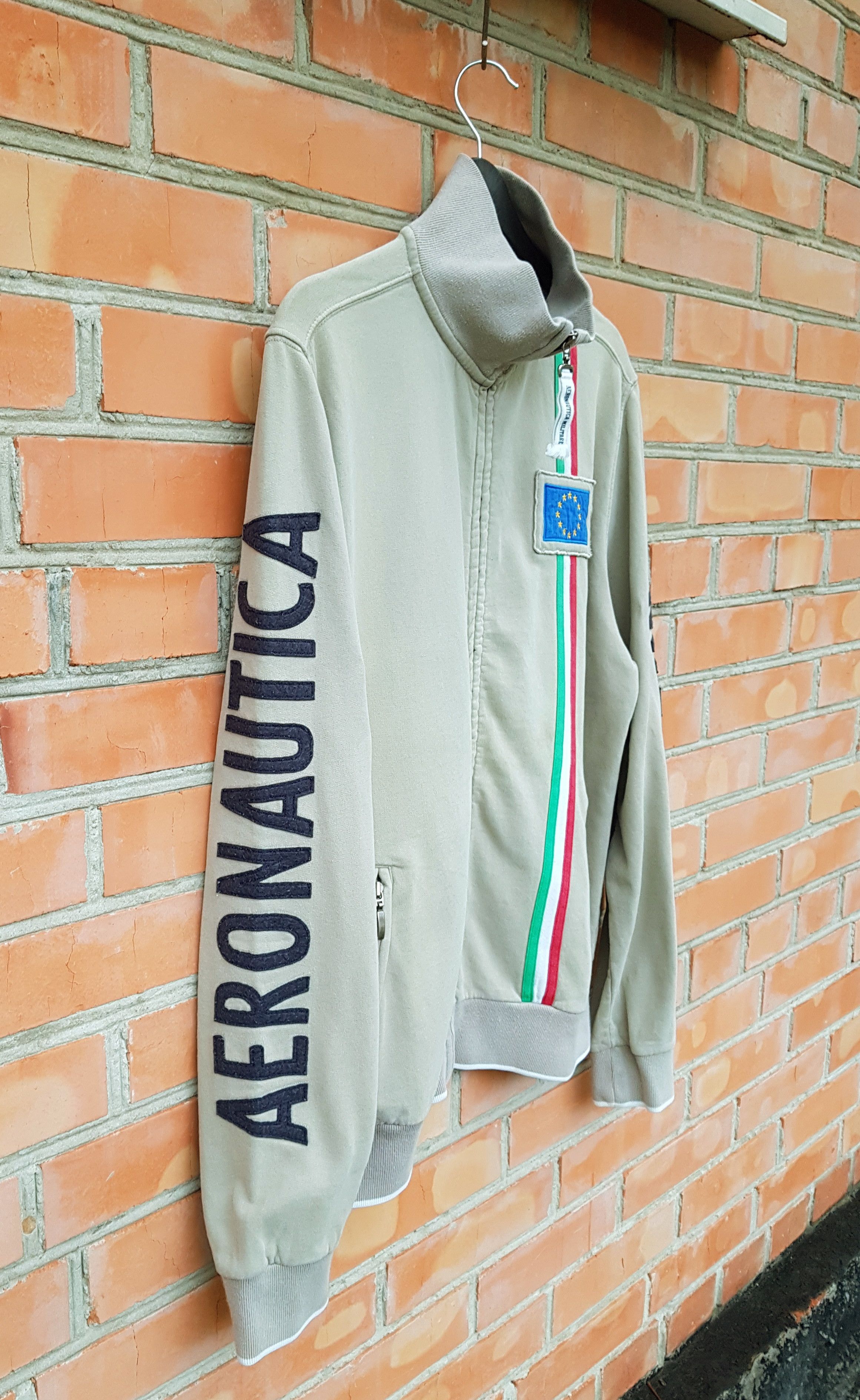 Aeronautica Militare Aeronautica Militare EU Air Forces Vintage Zip Sweatshirt XL Size US XL / EU 56 / 4 - 4 Thumbnail
