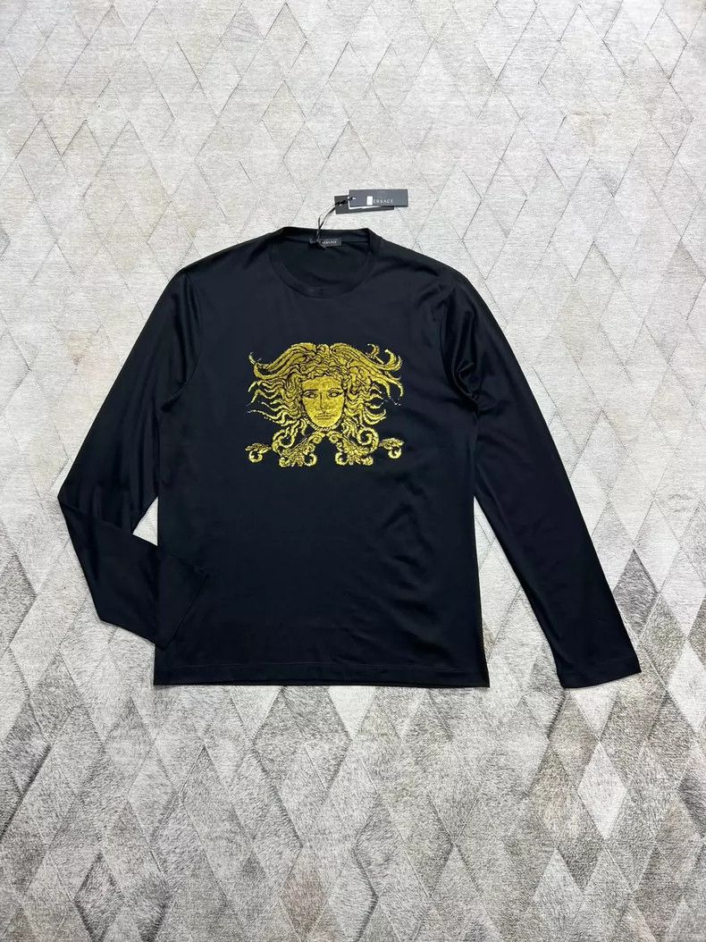 Versace Versace Main line heavy industry embroidered T-shirt Size US XXL / EU 58 / 5 - 1 Thumbnail
