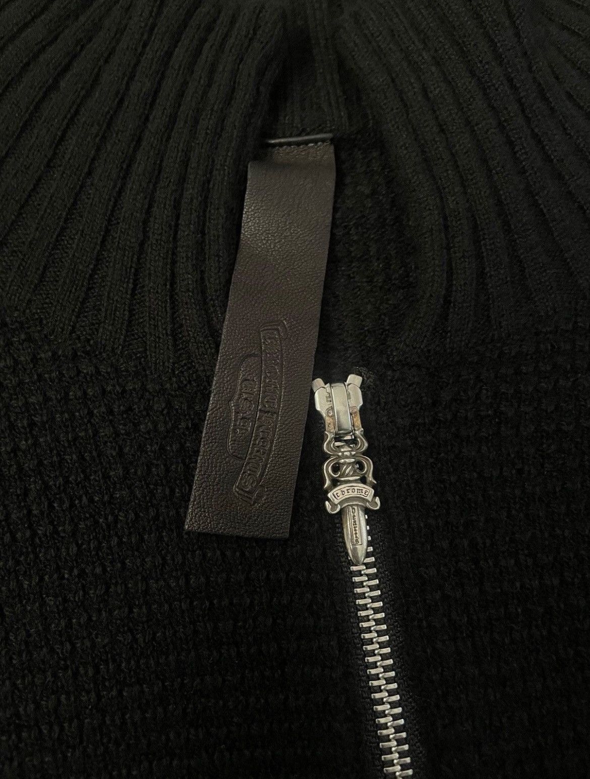 Chrome Hearts Chrome Hearts Cashmere Cross Patch Zip-Up Size US S / EU 44-46 / 1 - 4 Thumbnail
