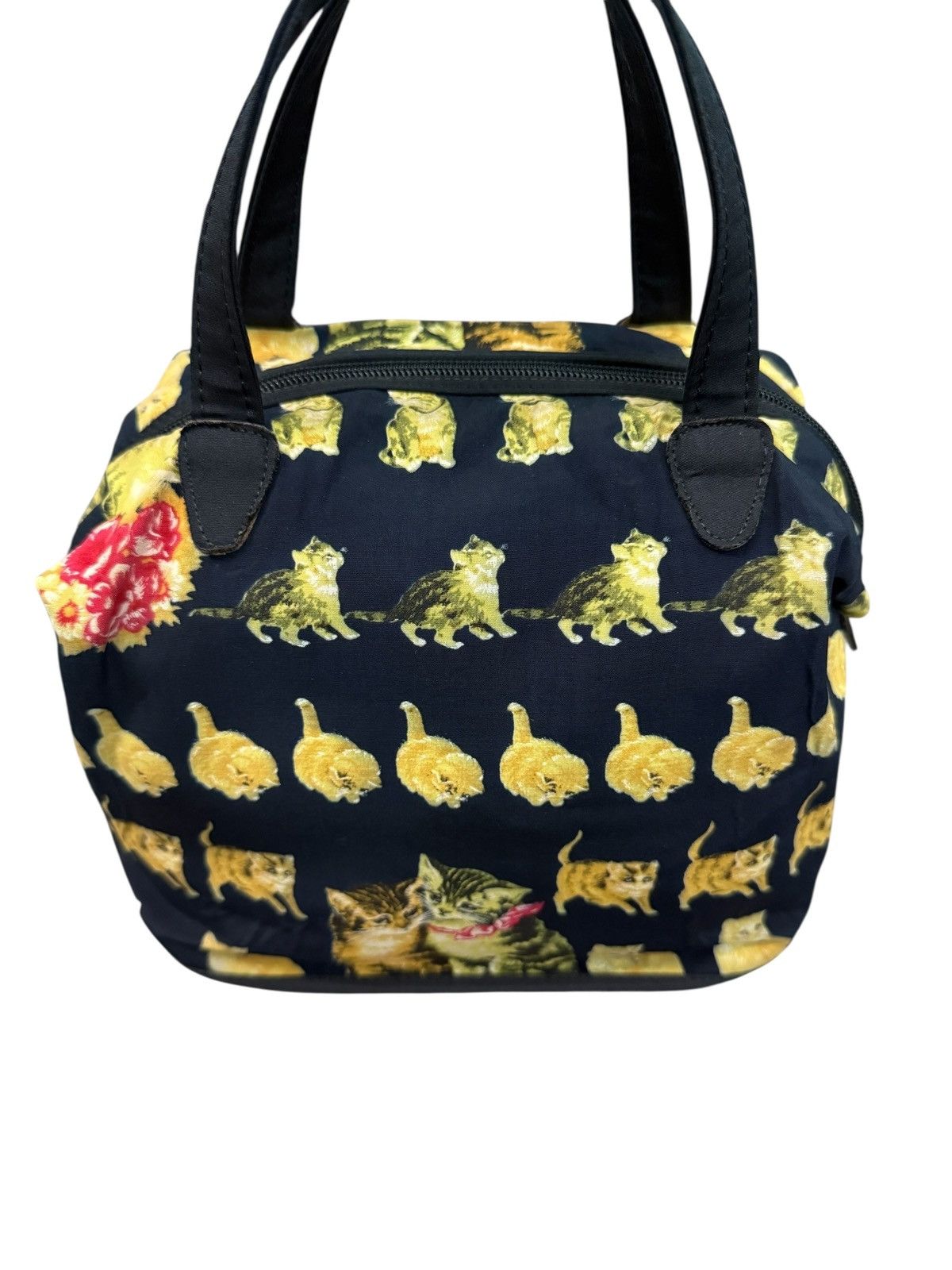 Versace Jeans Couture RARE VINTAGE VERSACE 90s REALIZZATO ALL ABOUT CATS HANDBAG Size ONE SIZE - 4 Thumbnail