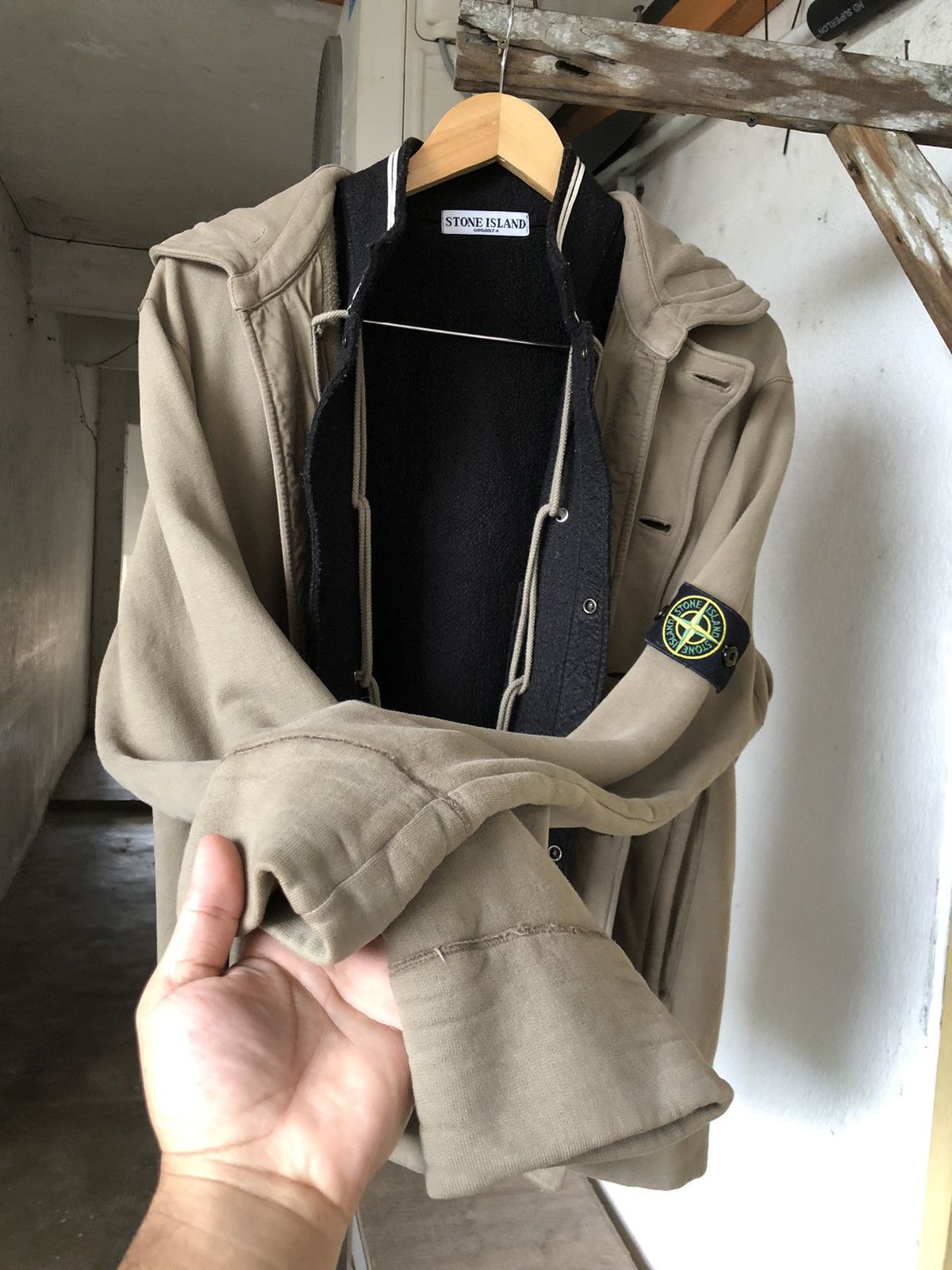 Stone Island Vintage Stone Island Inner Blanket Jacket Hoodie Autumn 2006 Size US L / EU 52-54 / 3 - 6 Thumbnail