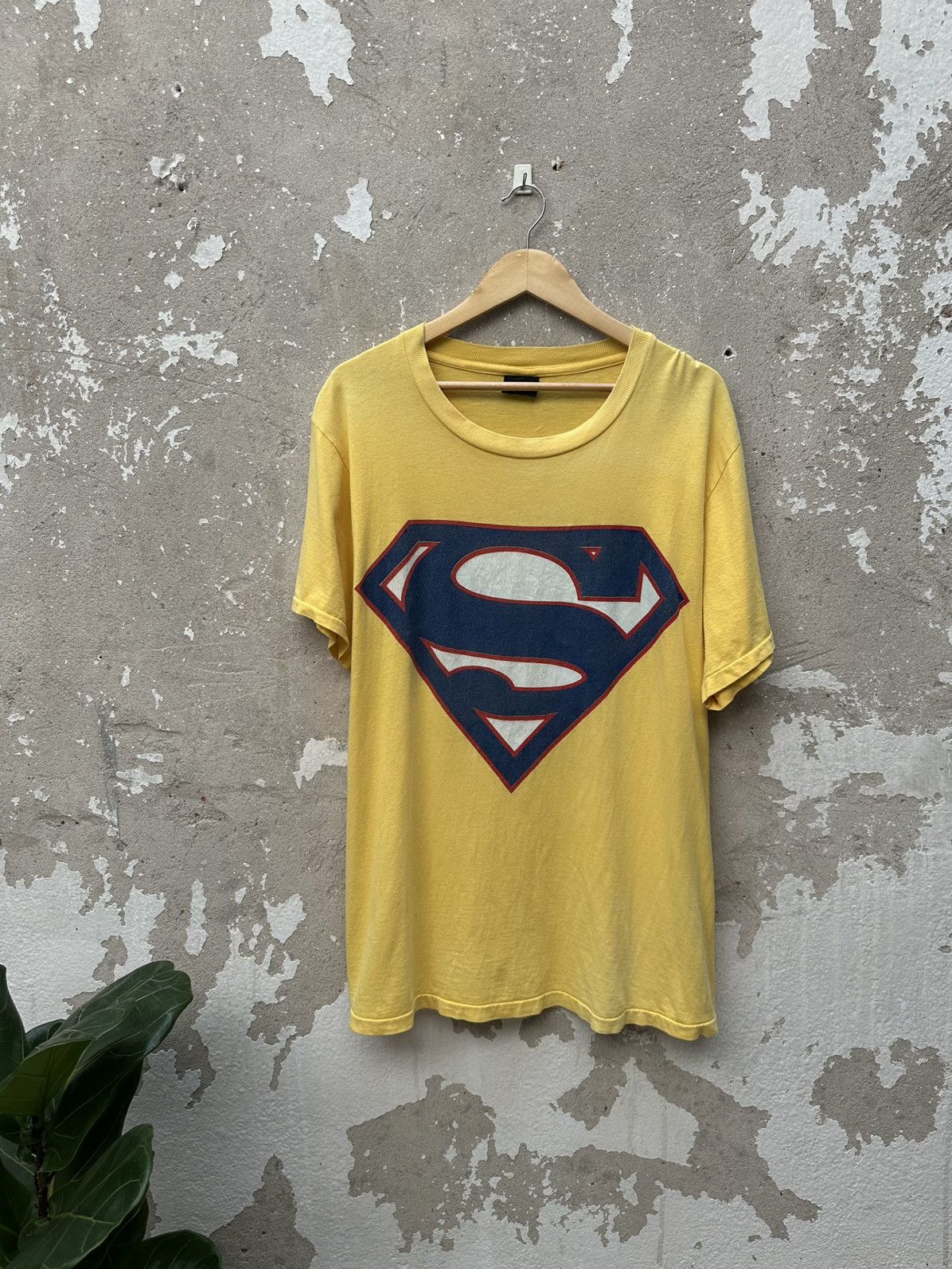 Vintage Vintage 90's Superman Signlogo Movie Tees Size US L / EU 52-54 / 3 - 1 Thumbnail
