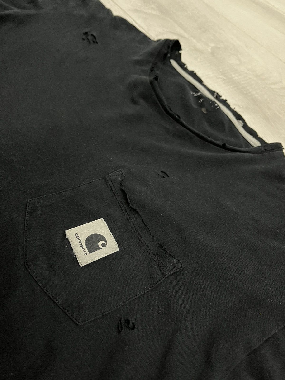 Carhartt Distress Y2K Carhartt T-shirt Size US S / EU 44-46 / 1 - 8 Thumbnail