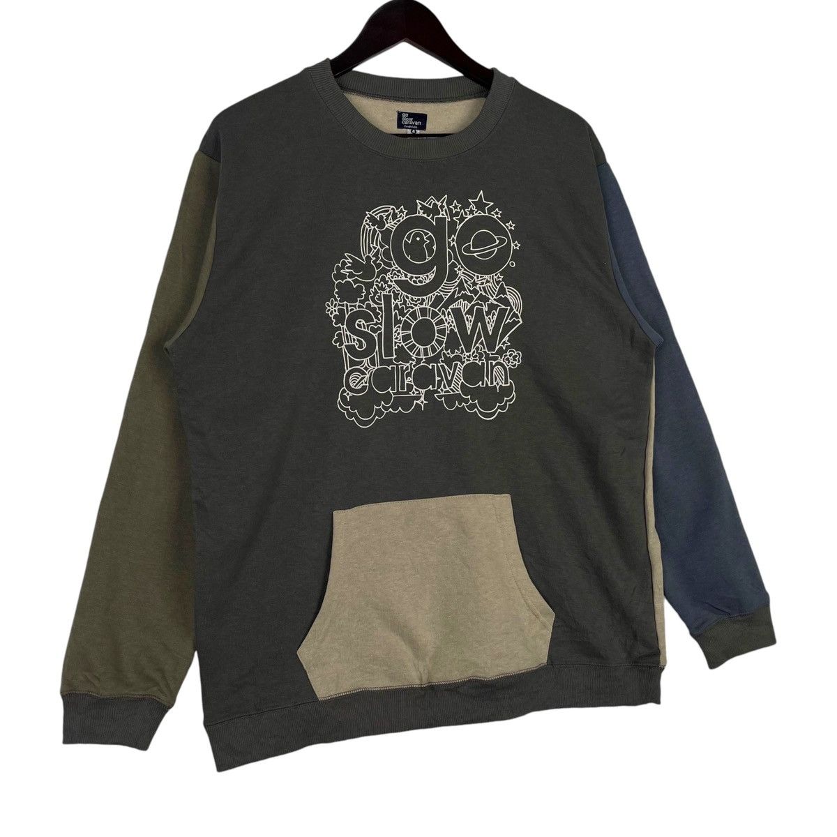Vintage × go slow caravan Vintage Go Slow Caravan Crewneck Sweatshirt Pullover Size XL / US 12-14 / IT 48-50 - 3 Thumbnail