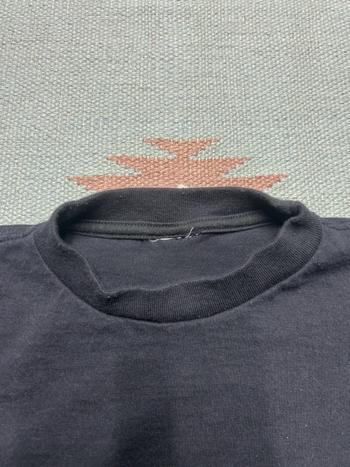 Vintage vtg 90s pocket t shirt blank cropped boxy youth XL? baby tee Size S / US 4 / IT 40 - 3 Thumbnail