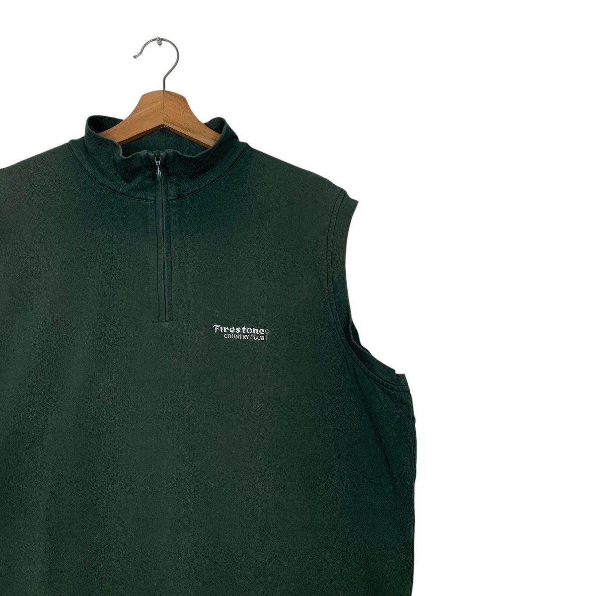 Polo Ralph Lauren 90's POLO GOLF RALPH LAUREN Half Zip Sleeveless #2494-C112 Size US M / EU 48-50 / 2 - 5 Thumbnail