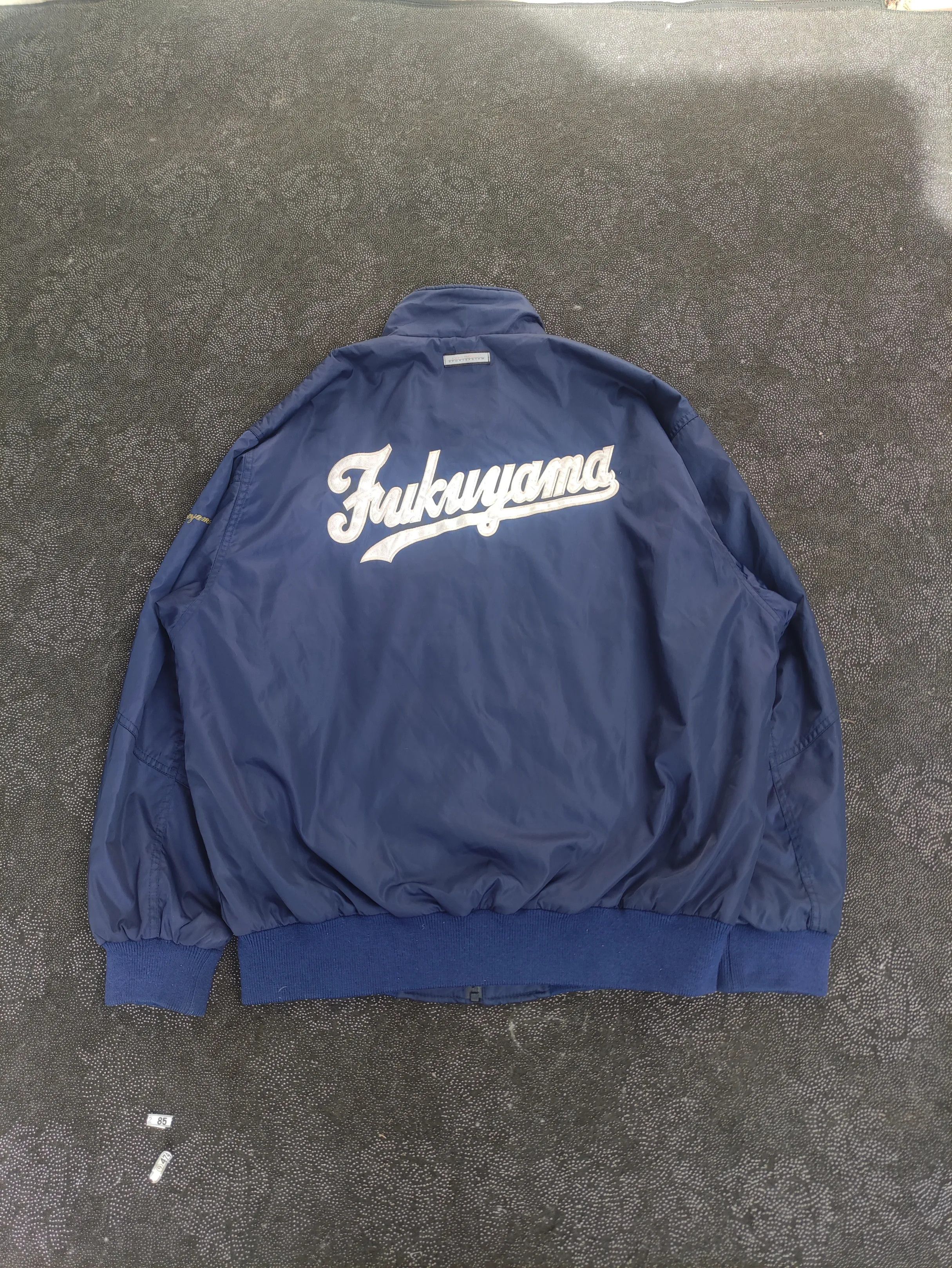Descente Vintage 80s Descente Fukuyama Baseball Jacket J003 Size US XL / EU 56 / 4 - 12 Thumbnail