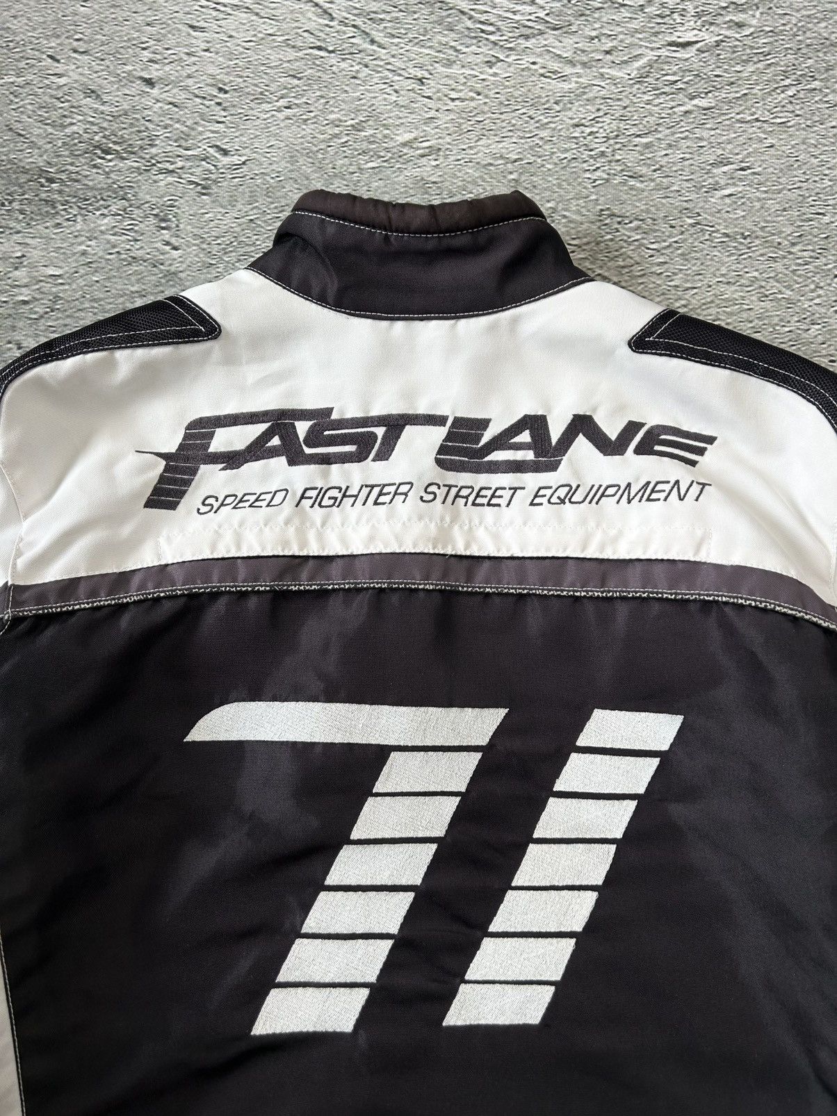 Vintage Speed Fighter Racing Jacket vintage bomber jacket black Size US M / EU 48-50 / 2 - 11 Thumbnail