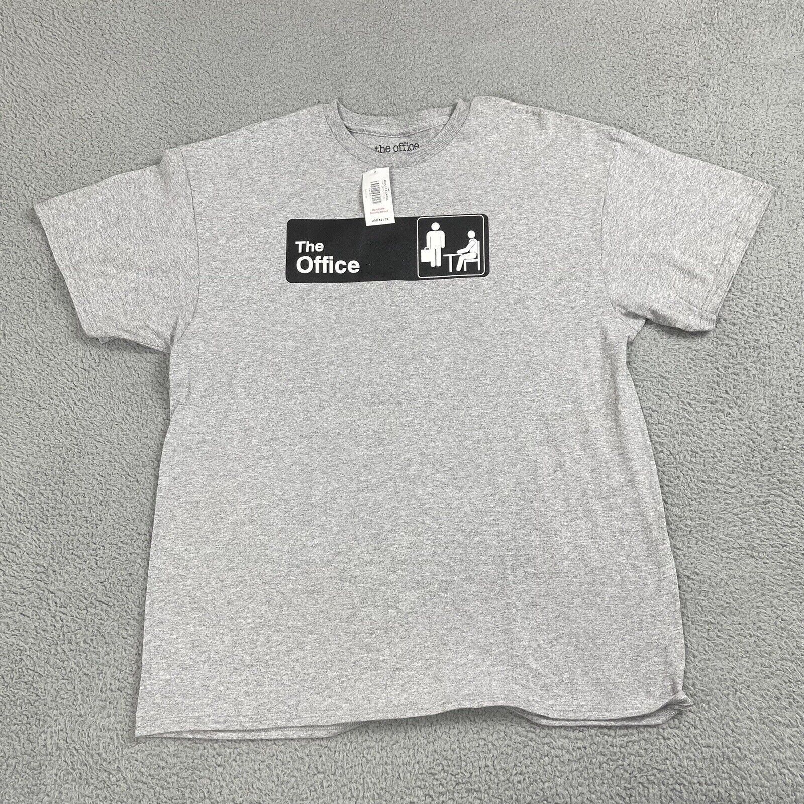 Ripple Junction The Office Short Sleeve Shirt Pullover Crew Neck Mens Cotton Size US XL / EU 56 / 4 - 1 Thumbnail