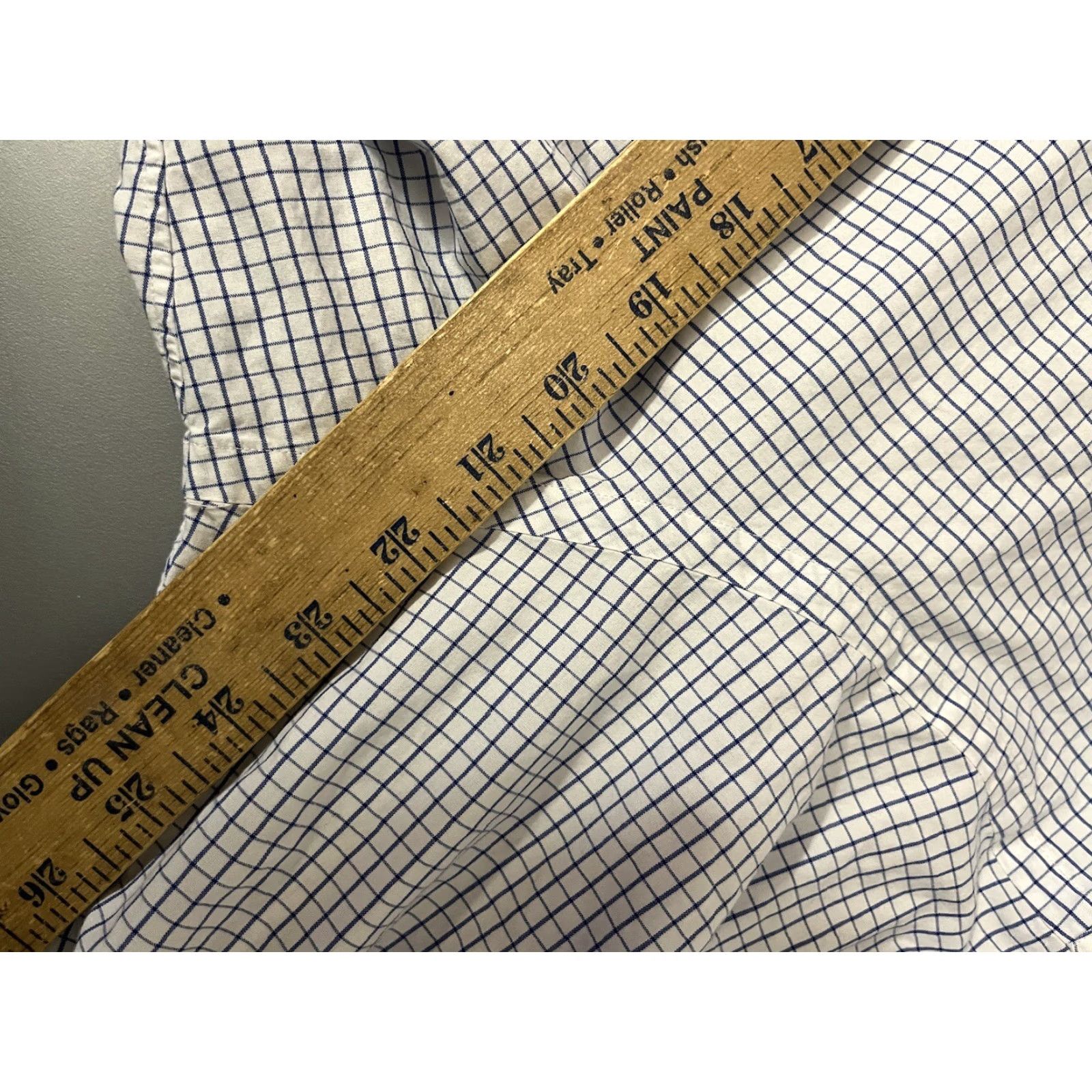 Polo Ralph Lauren VINTAGE Polo Ralph Lauren Mens Dress Shirt Long Sleeve Plaid Button Collar Classic Fit 16 Men Size 42R - 5 Thumbnail