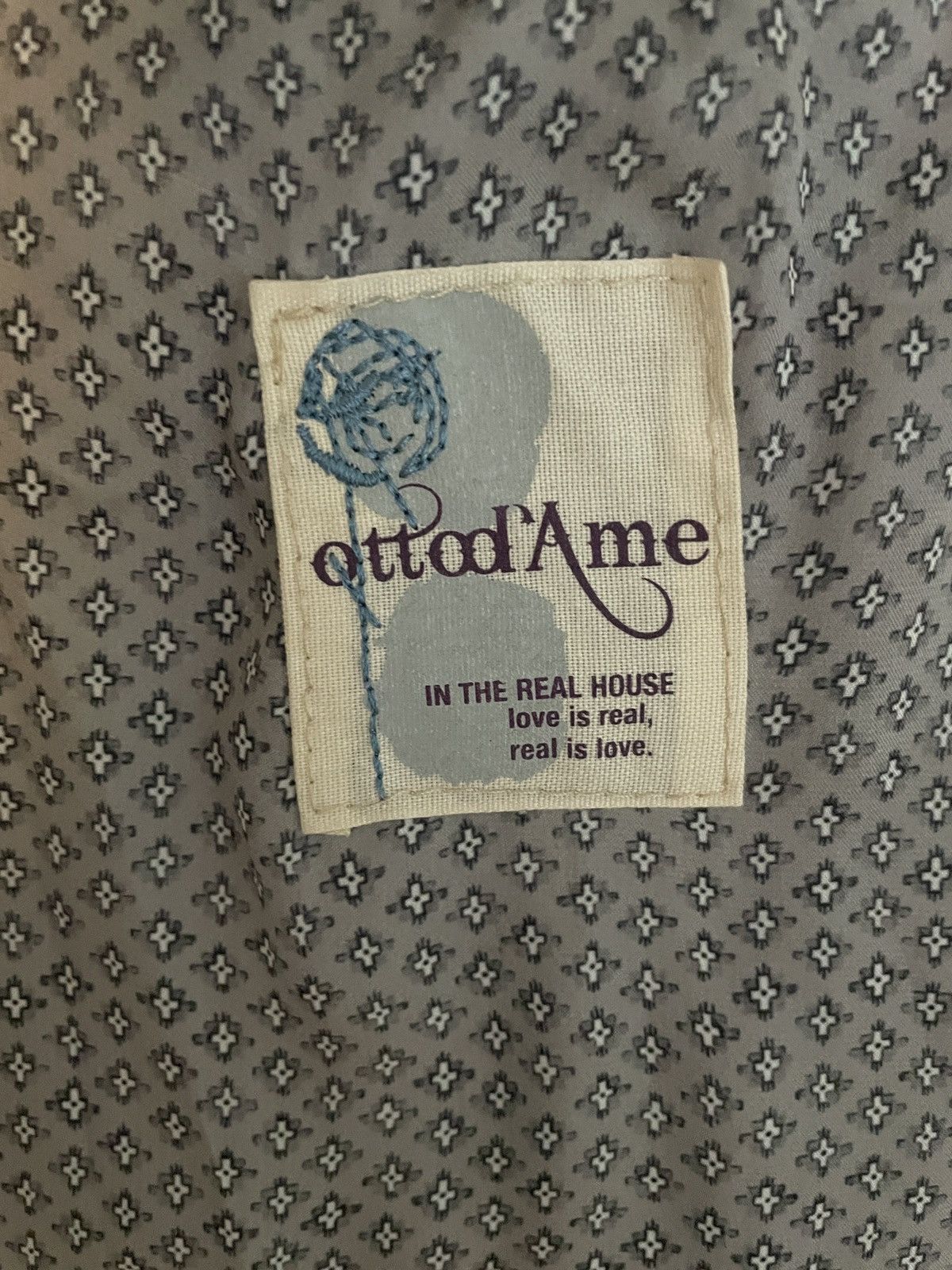Other luxury ottod'ame navy blue and black leather wool sleeves Size M / US 6-8 / IT 42-44 - 5 Thumbnail