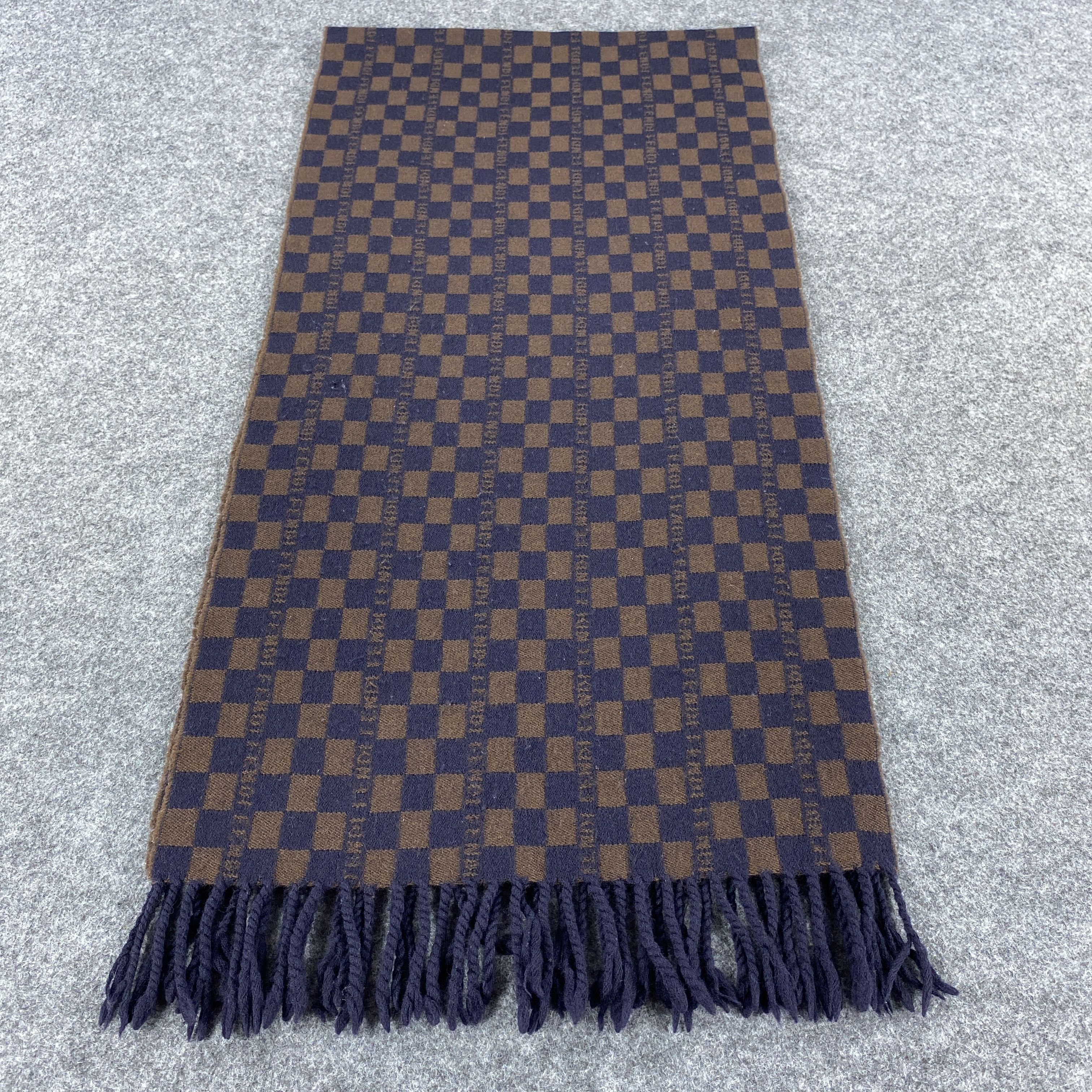 Fendi × Vintage GF10419 Fendi Scarf Neck Wear Muffler Size ONE SIZE - 3 Thumbnail