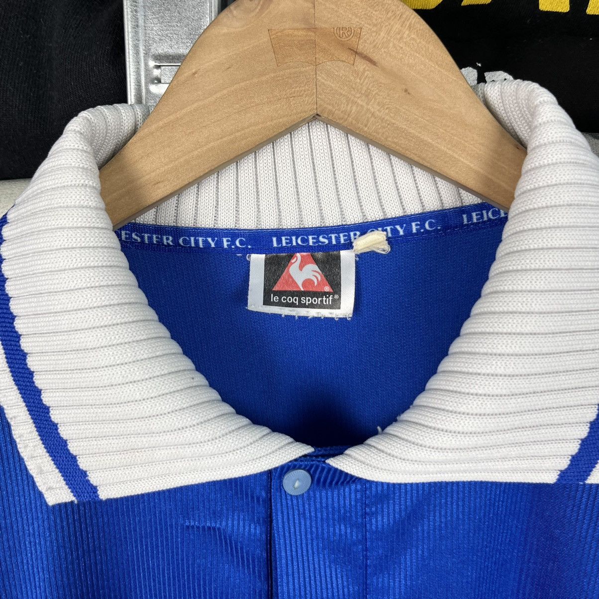 Le Coq Sportif 2000/01 LE COQ SPORTIF HOME LEICESTER CITY SOCCER JERSEY Size US XL / EU 56 / 4 - 2 Thumbnail