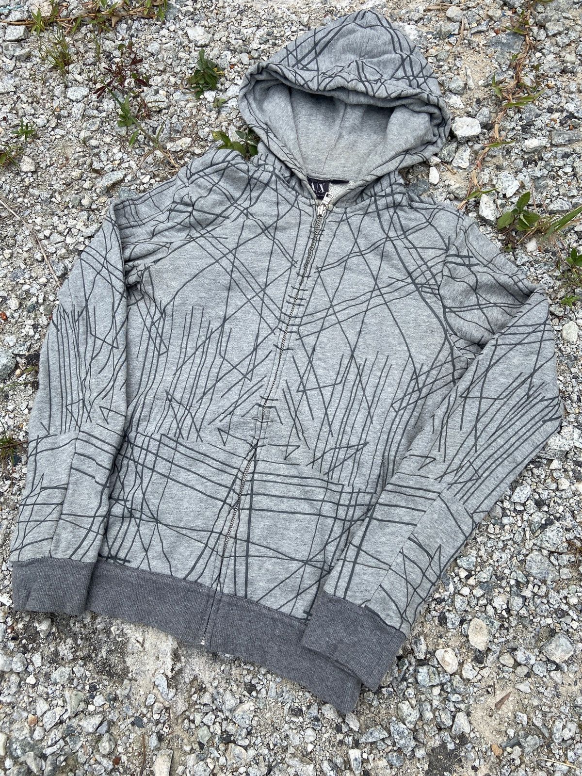 Armani Exchange × Vintage Vintage AX Hoodie Size US S / EU 44-46 / 1 - 8 Thumbnail