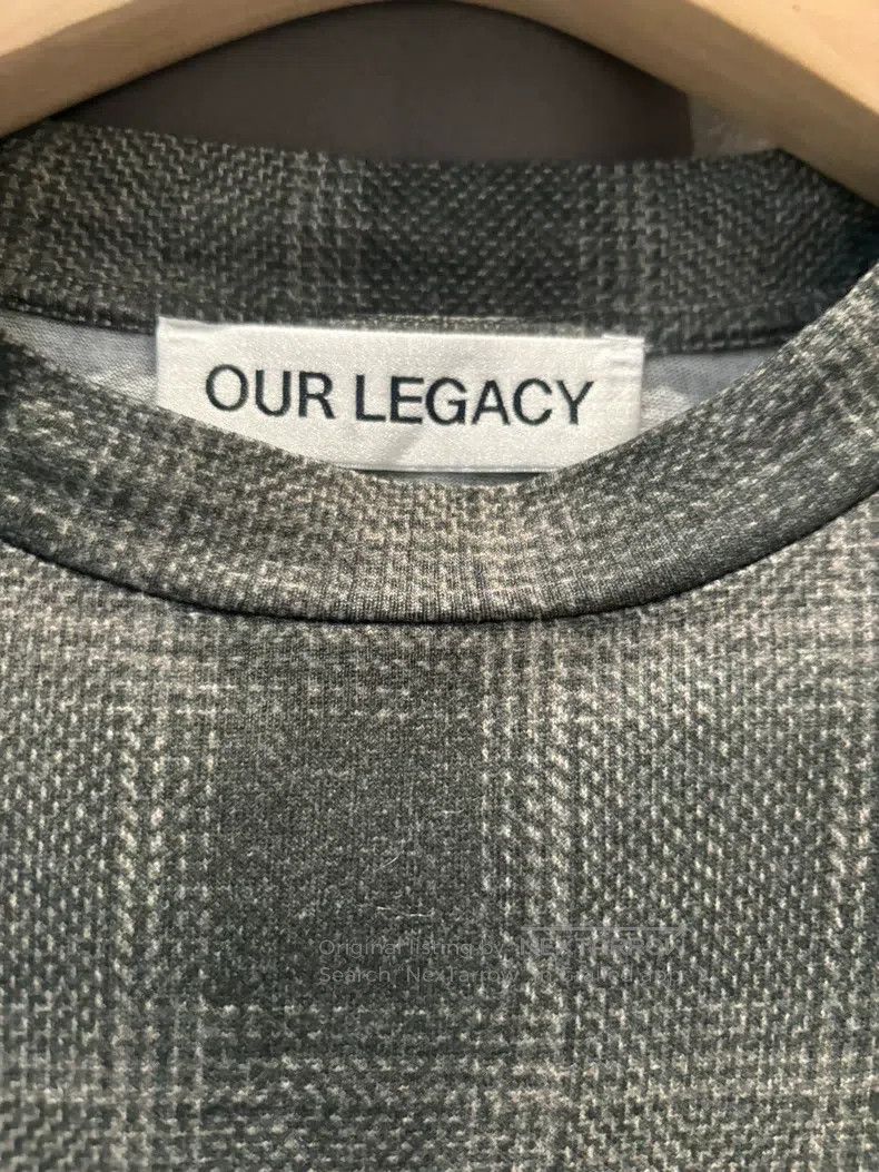 Our Legacy Our Legacy Green checkered long-sleeved jacket Size US S / EU 44-46 / 1 - 3 Thumbnail