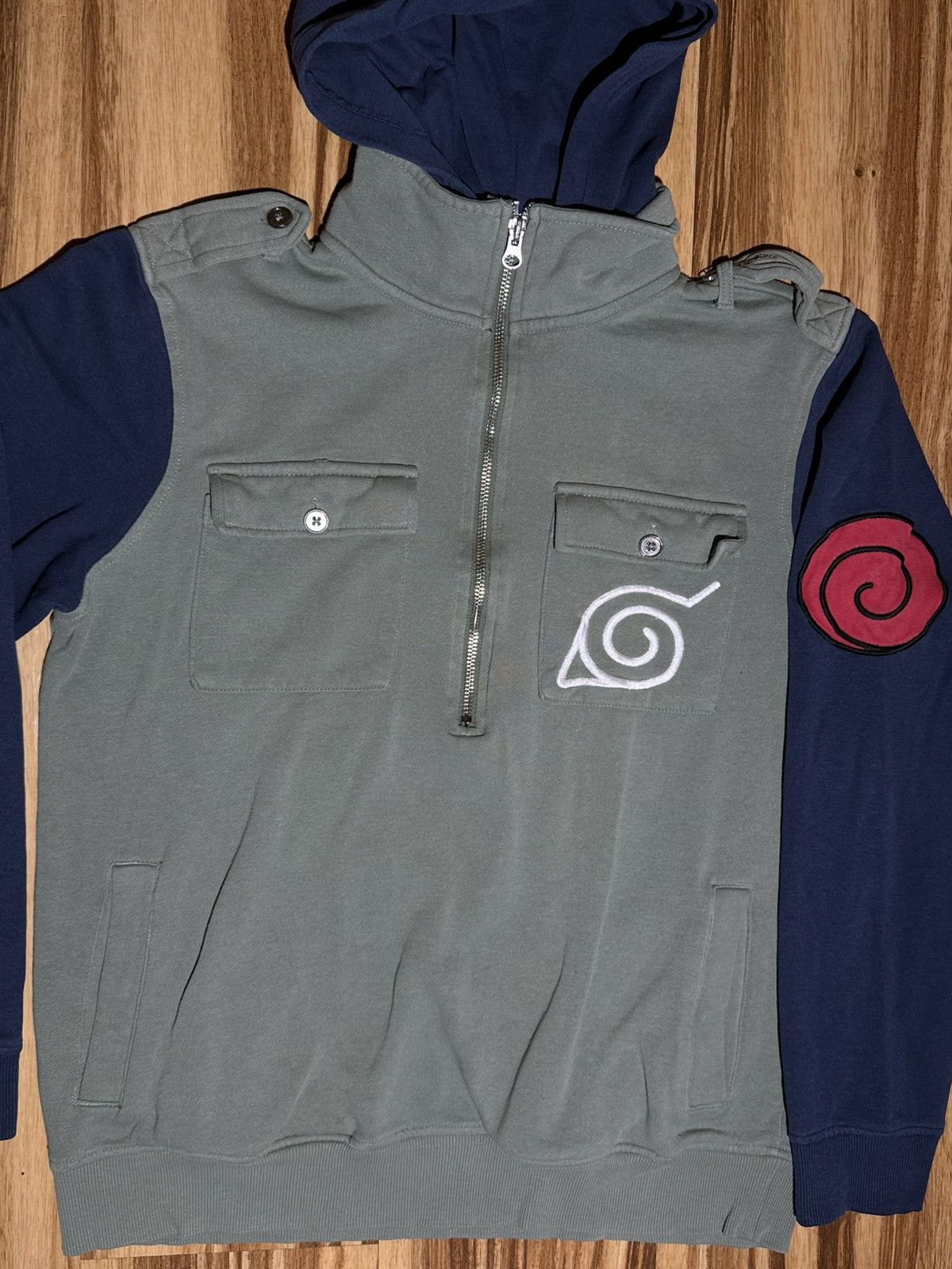 Other Vint 02-07 NarutoShippuden Kakashi Hatake Iconic VestSweater Size US S / EU 44-46 / 1 - 3 Thumbnail