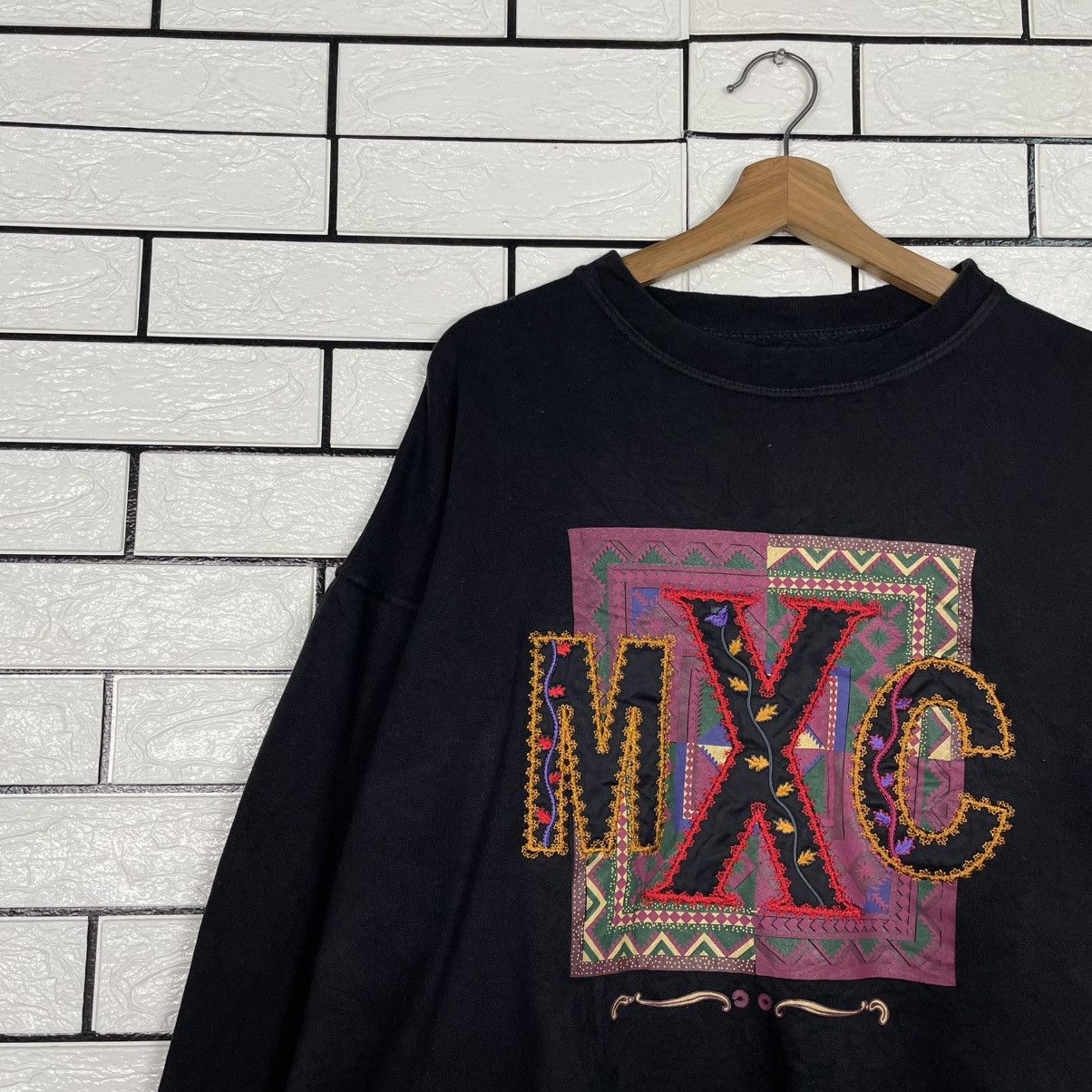 Japanese Brand MXC Big Logo Sweatshirt Size US L / EU 52-54 / 3 - 6 Thumbnail