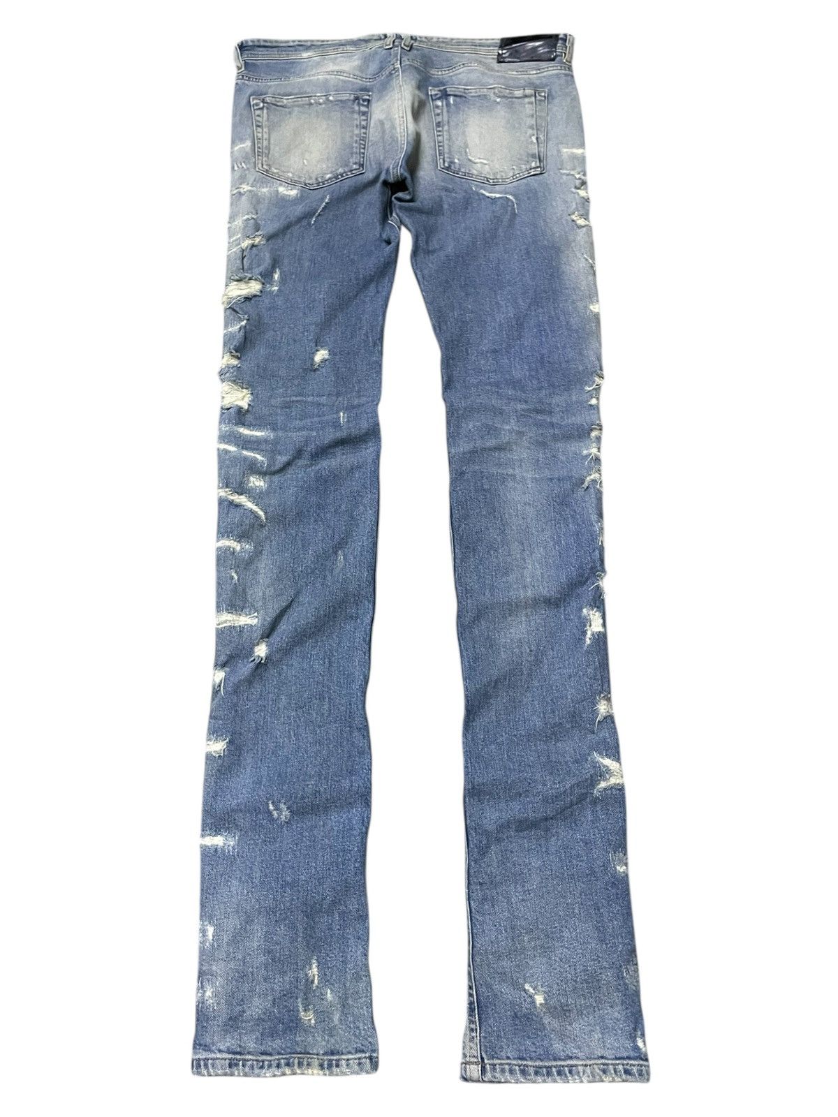 Diesel × Diesel Black Gold Diesel Black Gold Stacked Distressed Heavy Stitched Jeans Size US 34 / EU 50 - 2 Thumbnail