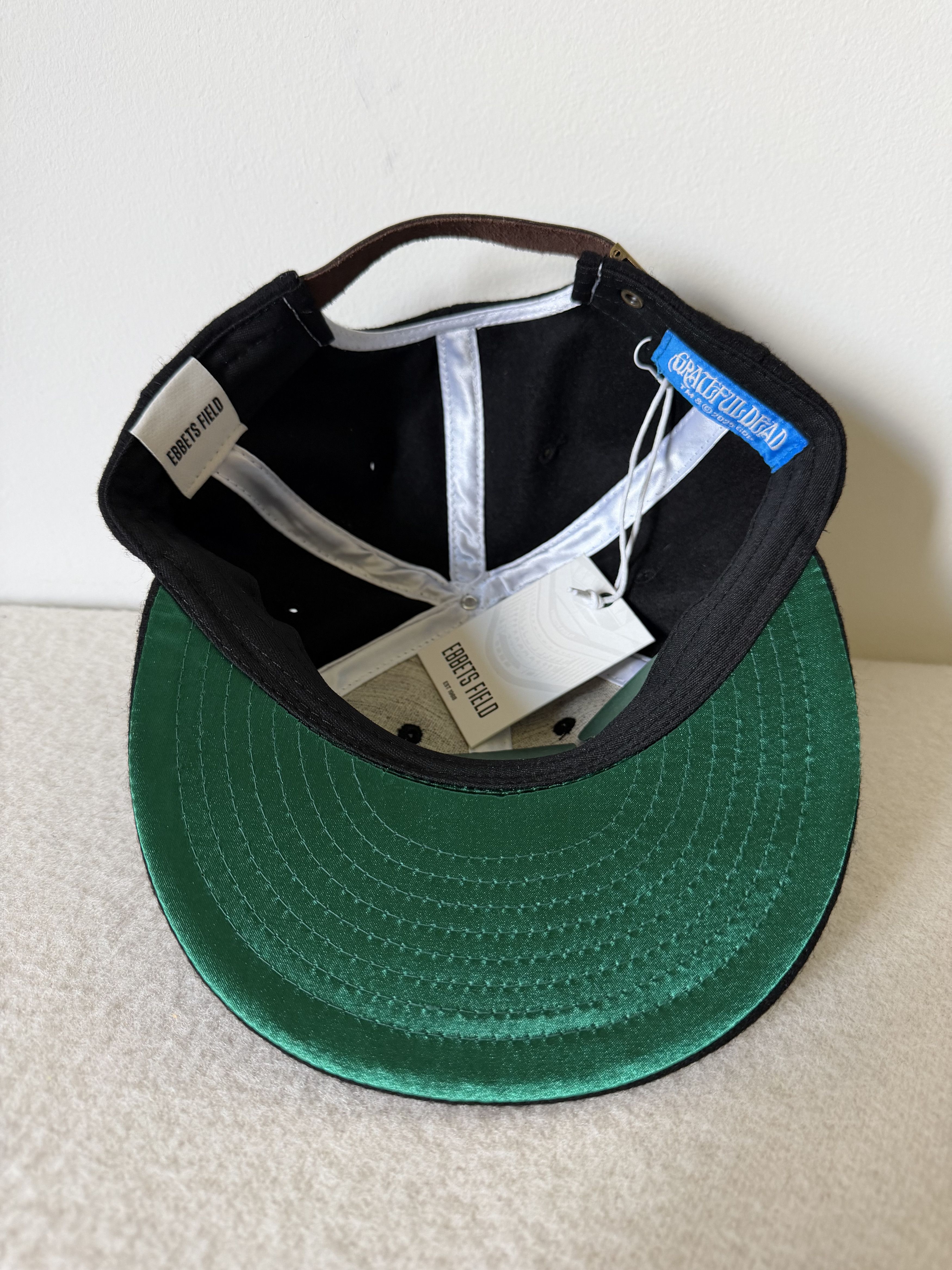 Ebbets Field Flannels Ebbets Field Grateful Dead Dancing Bear Strap Back hat Size ONE SIZE - 5 Thumbnail