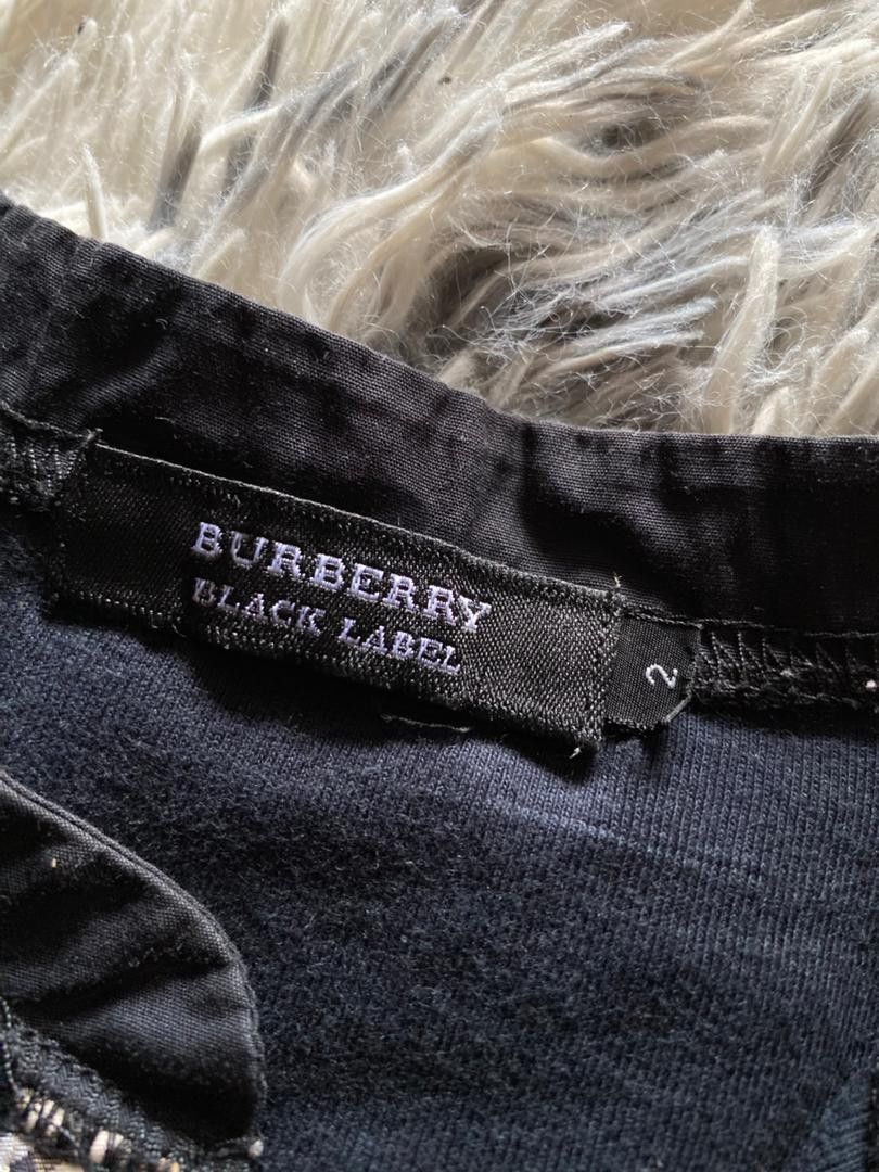 Burberry BURBERRY BLACK LABEL Henley neck T-shirt size 2 Size US S / EU 44-46 / 1 - 3 Thumbnail
