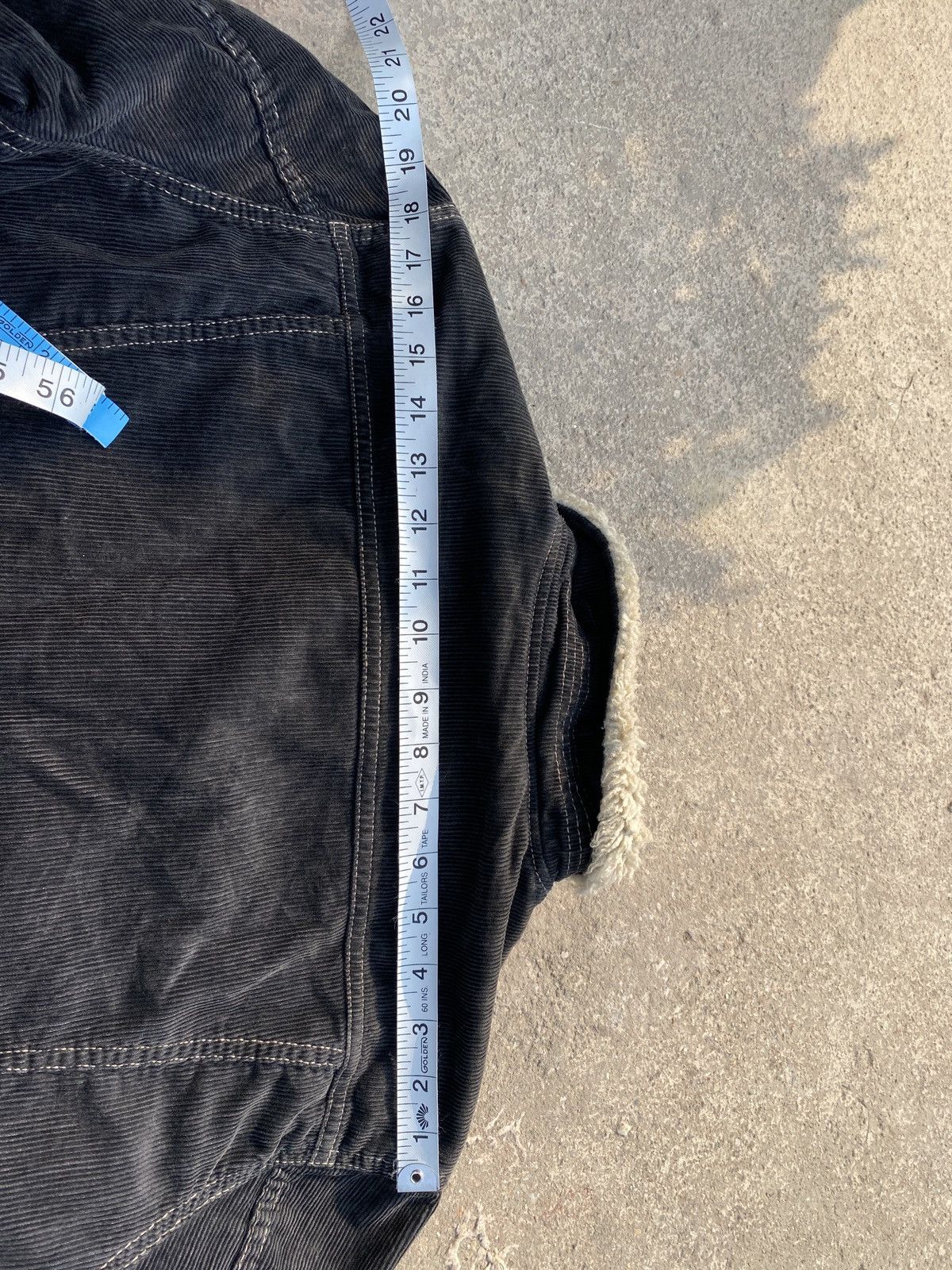 Lee × Vintage Vintage Lee Washed Denim Furr jacket Size US S / EU 44-46 / 1 - 7 Thumbnail