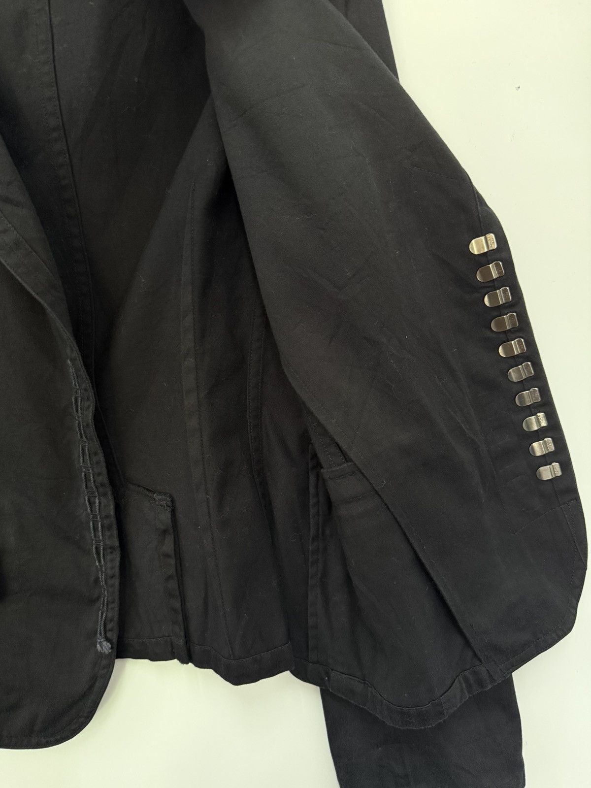Issey Miyake × Japanese Brand × Zucca 🔥 Croped Jacket Zucca Issey Miyake Downline Size M / US 6-8 / IT 42-44 - 6 Thumbnail