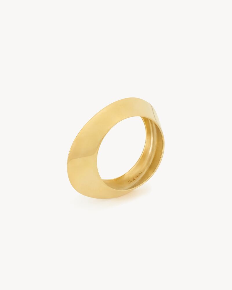 Saint Laurent Paris o1s1wg110126 816191 Size: OS / Blade Bangle Bracelet Size ONE SIZE - 1 Thumbnail