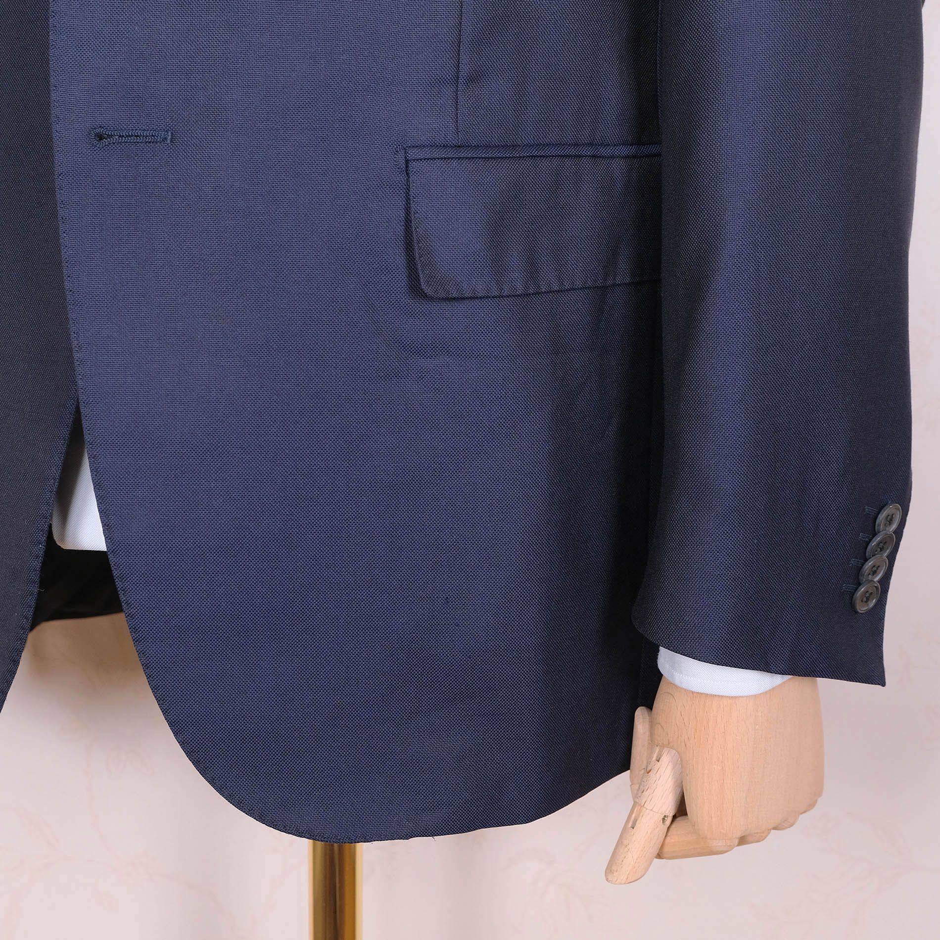 Corneliani Corneliani, Blue Jacket, Size 40, Silk and Wool, RRP 1100 e Size 40R - 4 Thumbnail