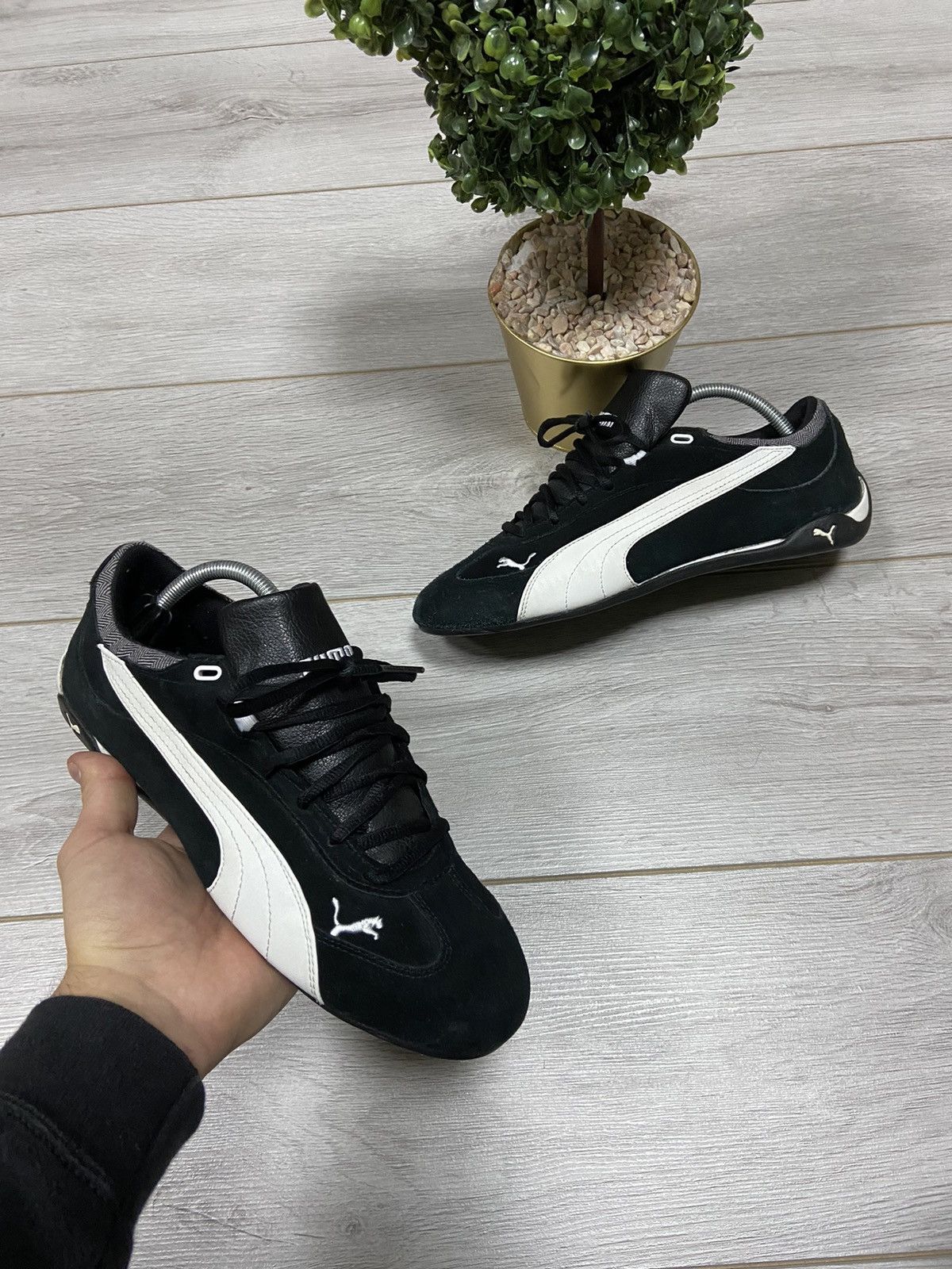 Puma Puma speed cat vintage big logo sneakers leather Size US 10 / EU 43 - 2 Thumbnail