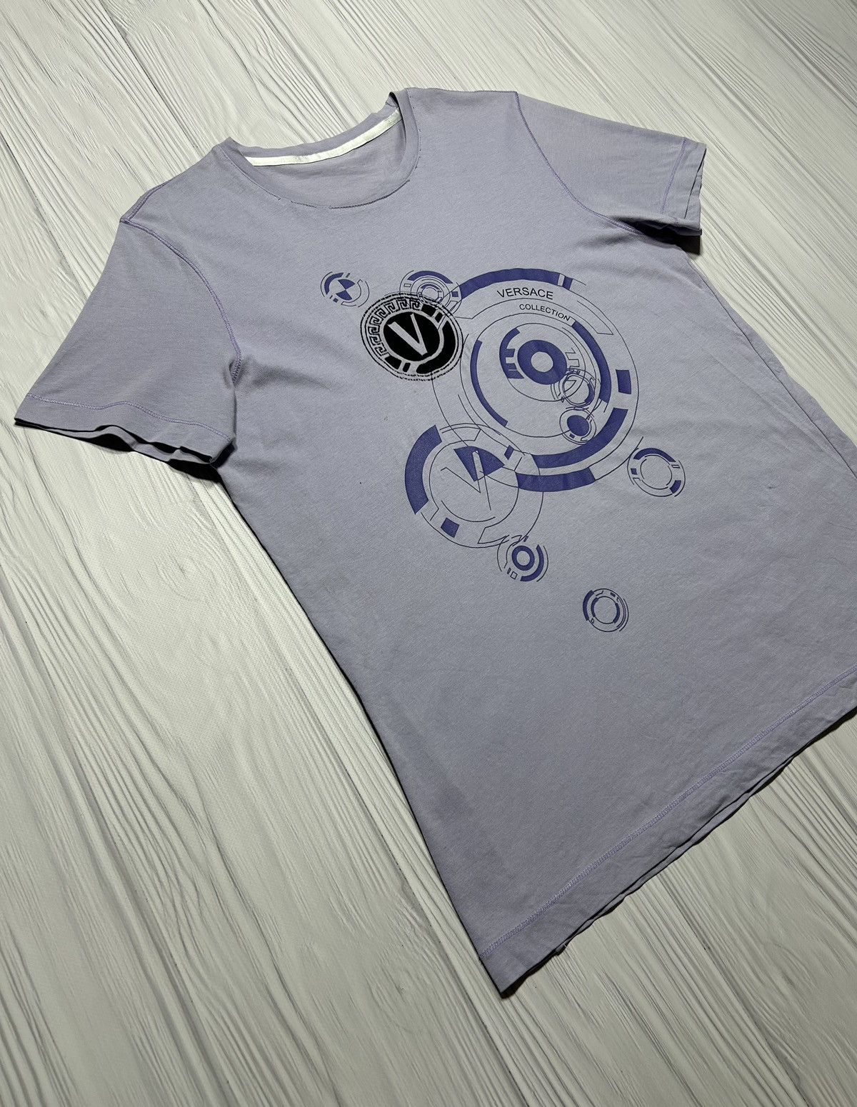 Vintage Vintage Versace Collection Logo T-Shirt Size Xl Size US XL / EU 56 / 4 - 3 Thumbnail