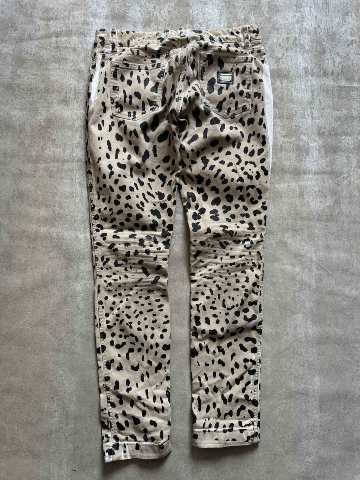 Dolce & Gabbana Dolce & Gabbana Leopard Print Jeans Size 42" / US 20 - 8 Thumbnail