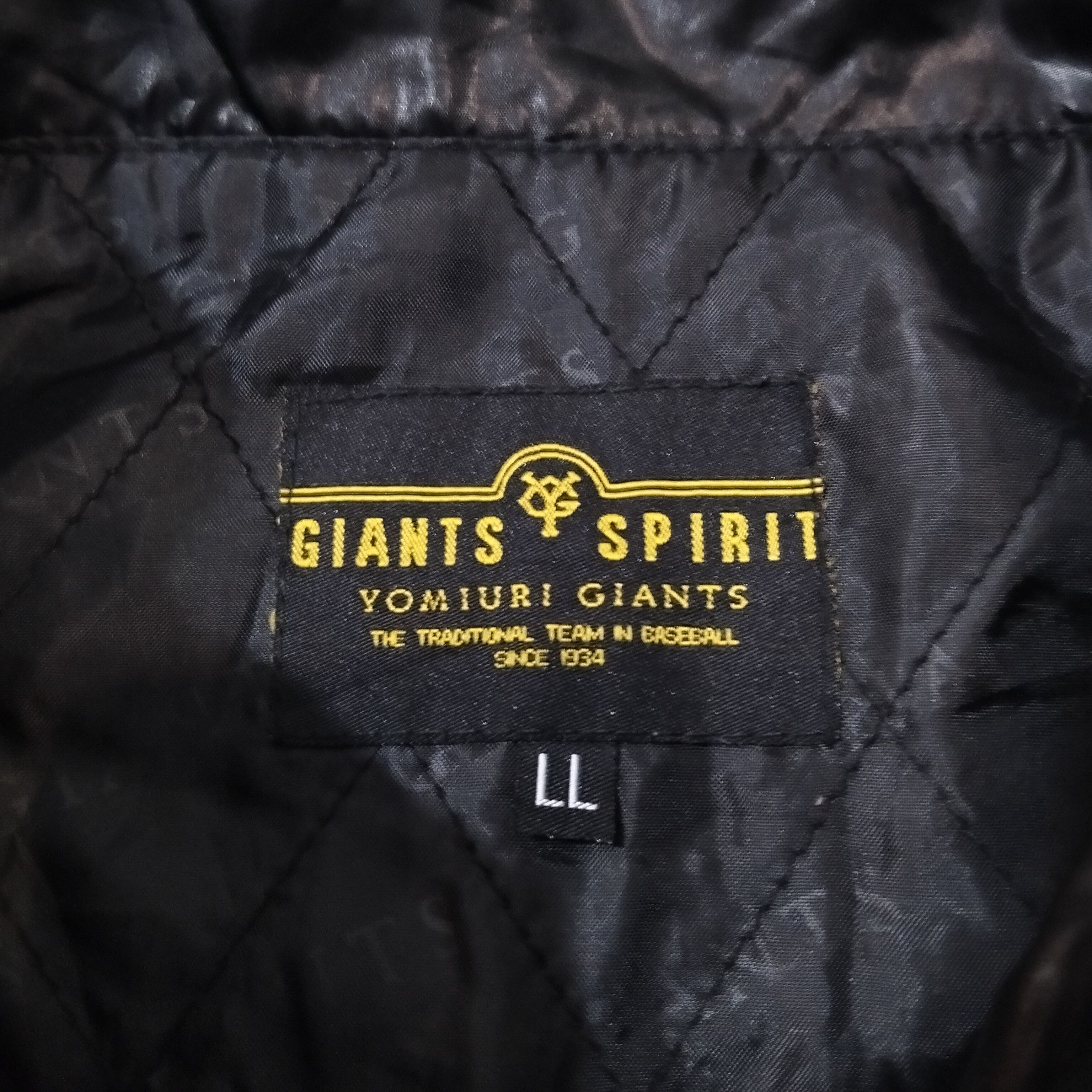 Giant × Japanese Brand × Vintage 🔥 90's Yomiuri Giants Spirit Baseball Jacket 🔥 Size US XL / EU 56 / 4 - 2 Thumbnail