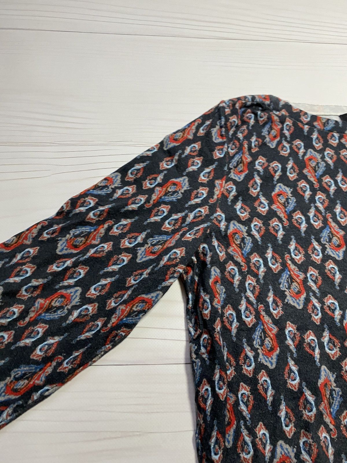 Designer IVKO printed ornament pattern pullover sweater designer Size M / US 6-8 / IT 42-44 - 12 Thumbnail