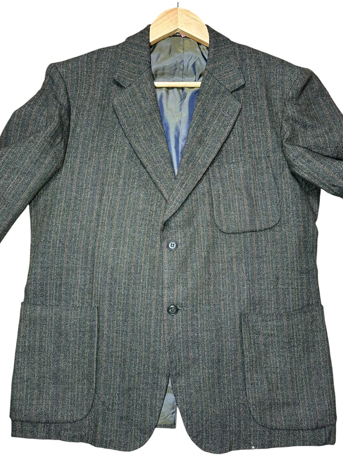 Vintage NELSON Suit Blazer Size 40R - 3 Thumbnail