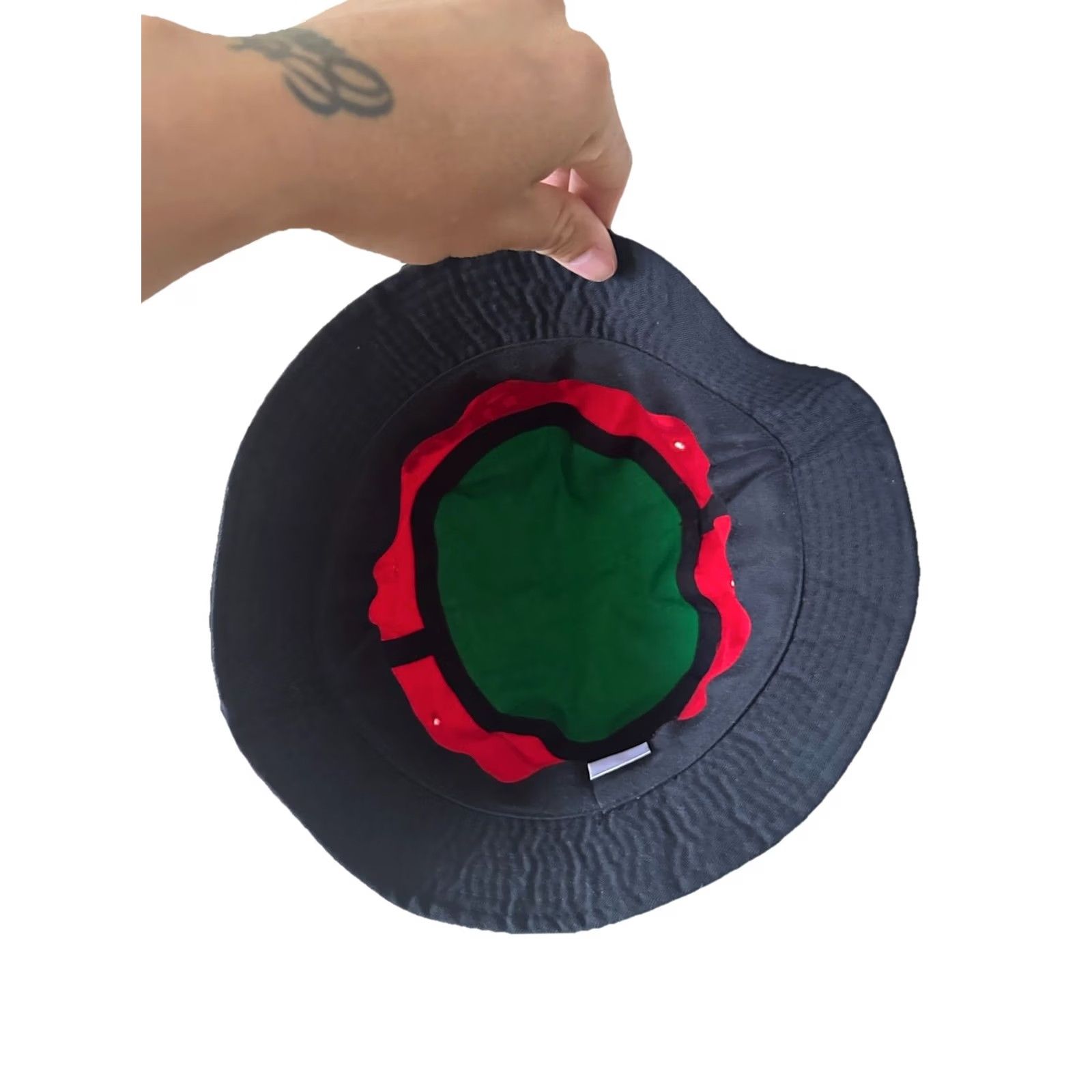 Vintage Vintage Malcolm X Bucket Hat Cap 90s Pinwheel RARE NWOT Large NOS Size ONE SIZE - 6 Thumbnail