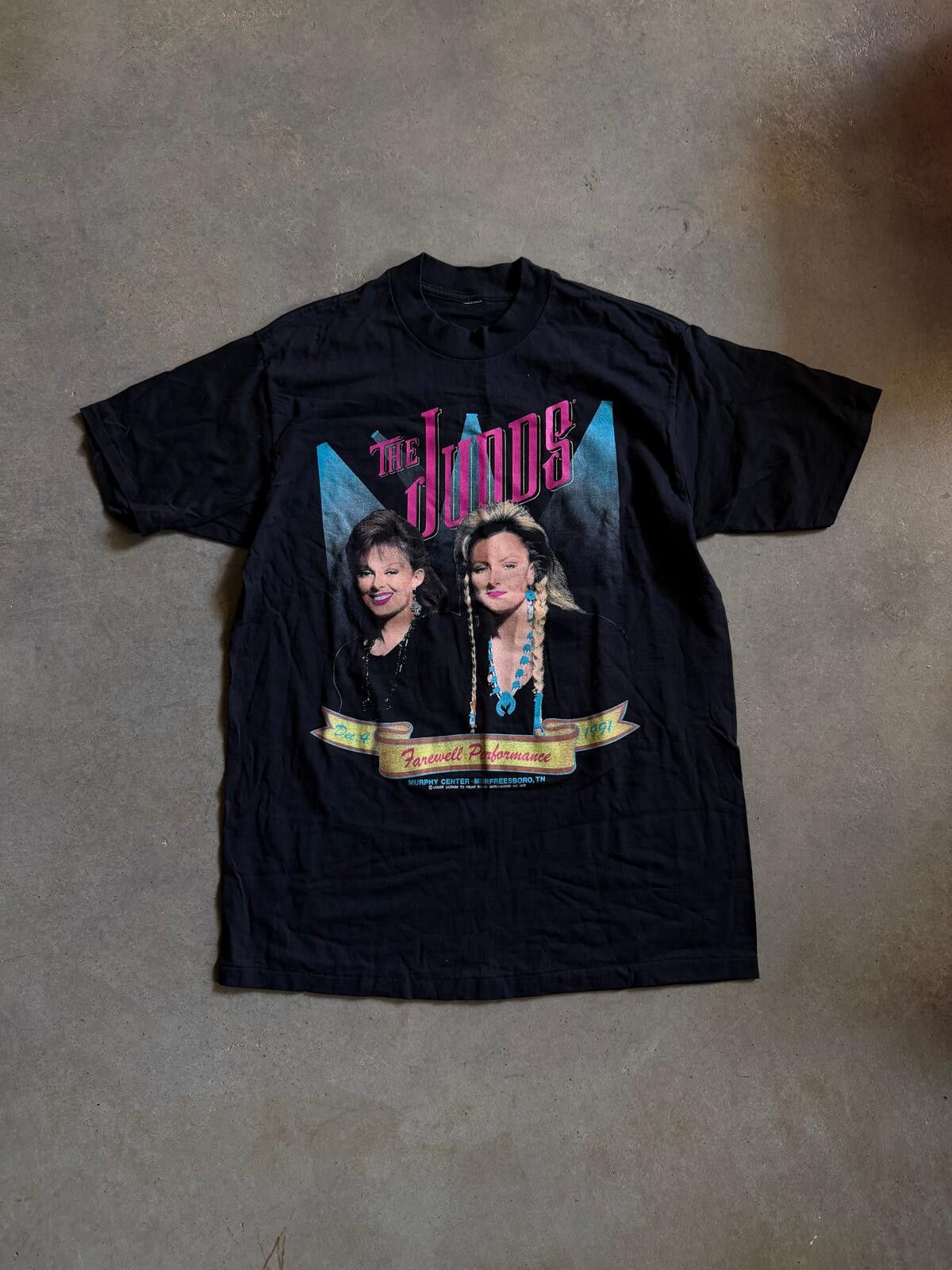 Vintage VTG The Judds Farewell Show Tee Sz L Size US L / EU 52-54 / 3 - 1 Thumbnail