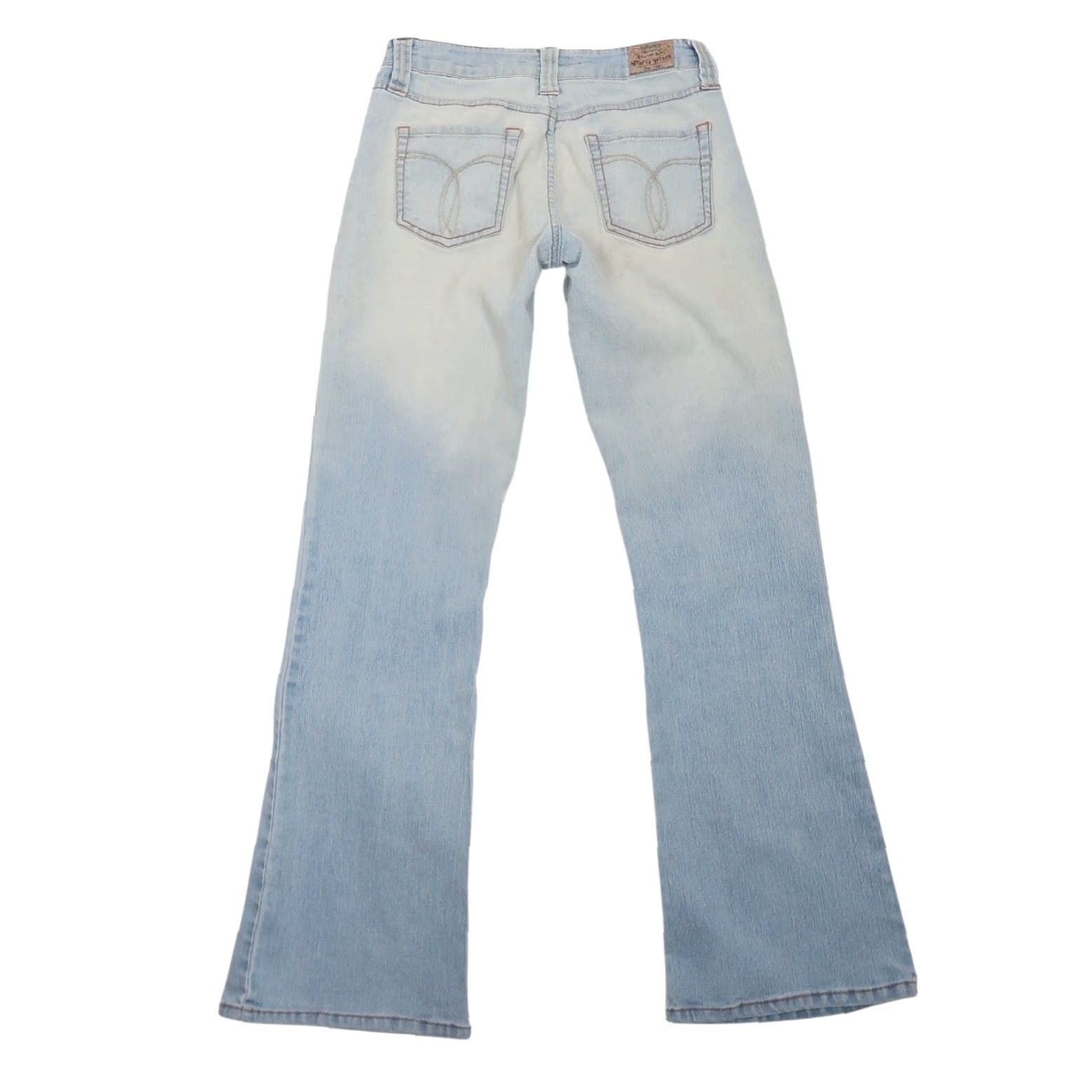 Vintage VINTAGE Paris Blues Jeans Bootcut Womens 3 Light Wash Low Rise 31in Inseam Flare Y2K Blues Size 26" / US 2 / IT 38 - 3 Thumbnail