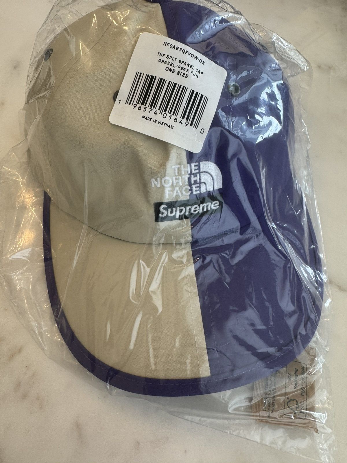 Supreme × The North Face Supreme The North Face Split 6 Panel Cap Size ONE SIZE - 3 Thumbnail